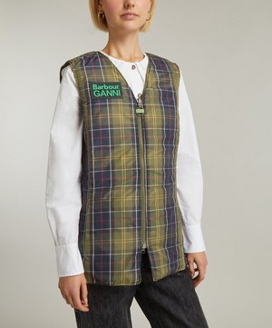 Barbour - x GANNI Betty Reversible Liner image number 5