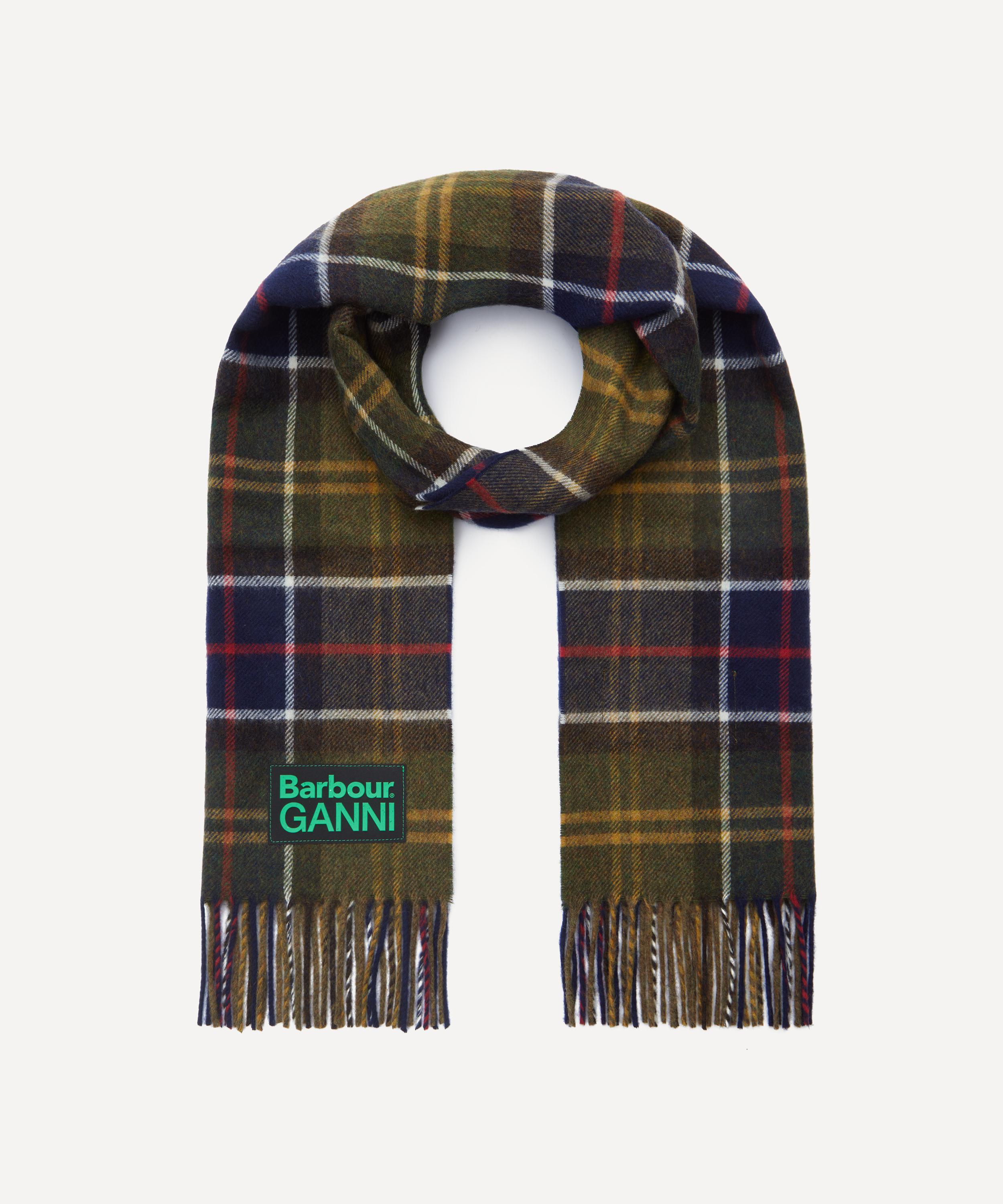 Barbour x GANNI Tartan Lambswool Scarf | Liberty