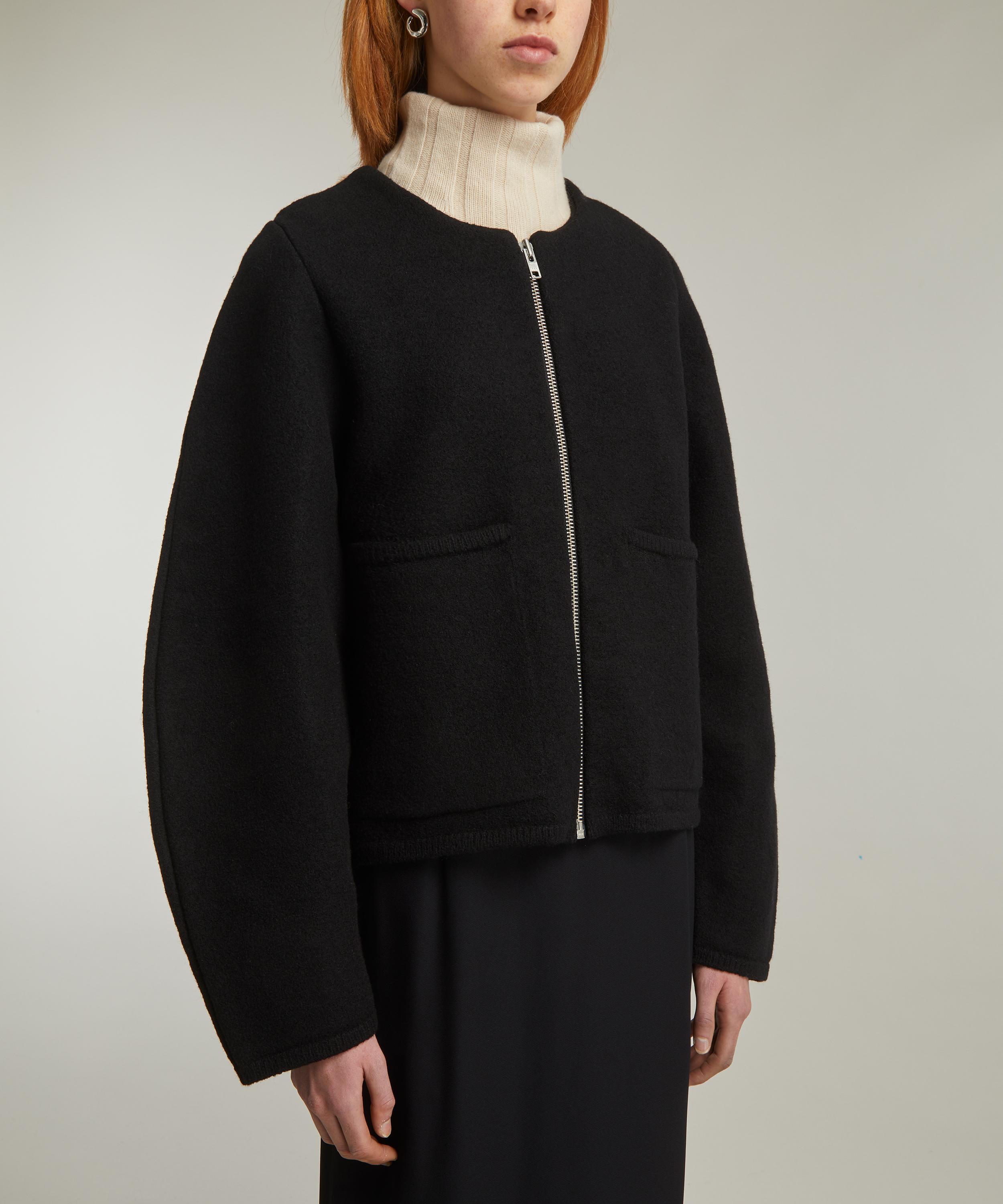 KASSL Editions Balloon Sleeve Boiled Wool Jacket