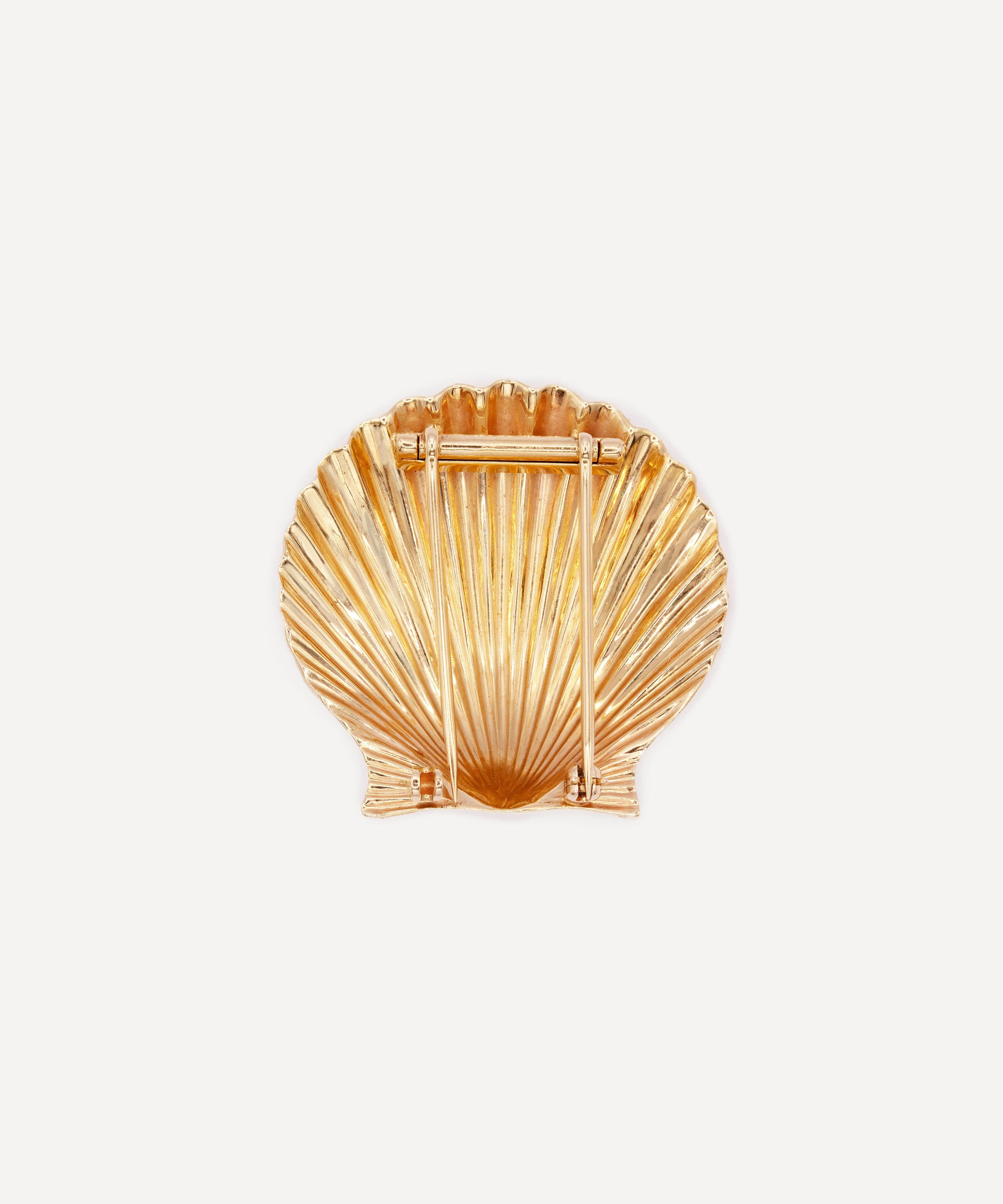 Shell brooch outlet