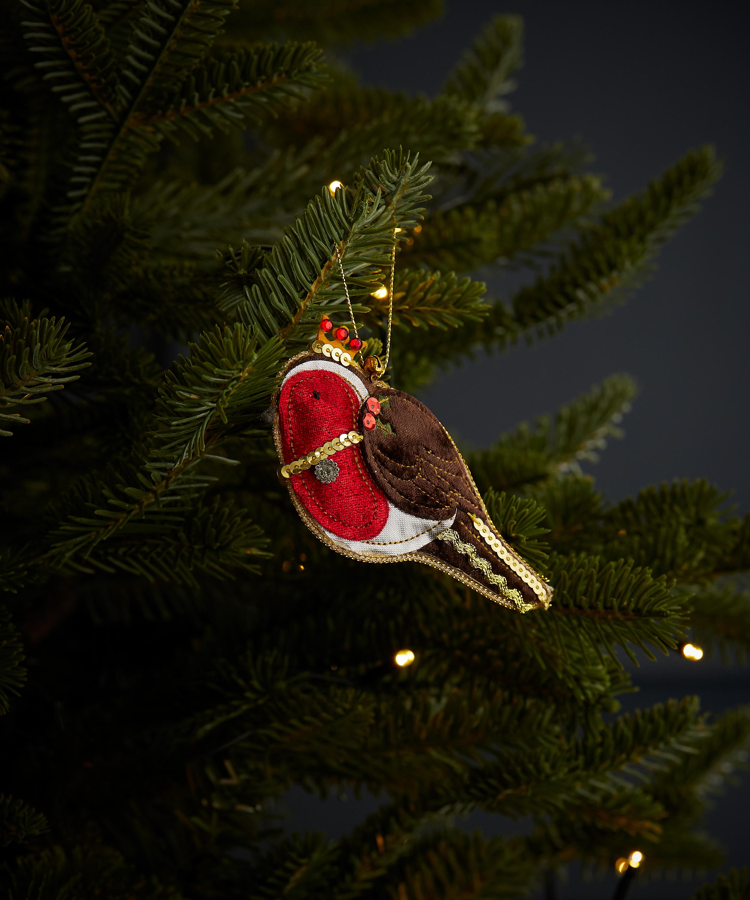 Christmas - Robin Ornament image number 1