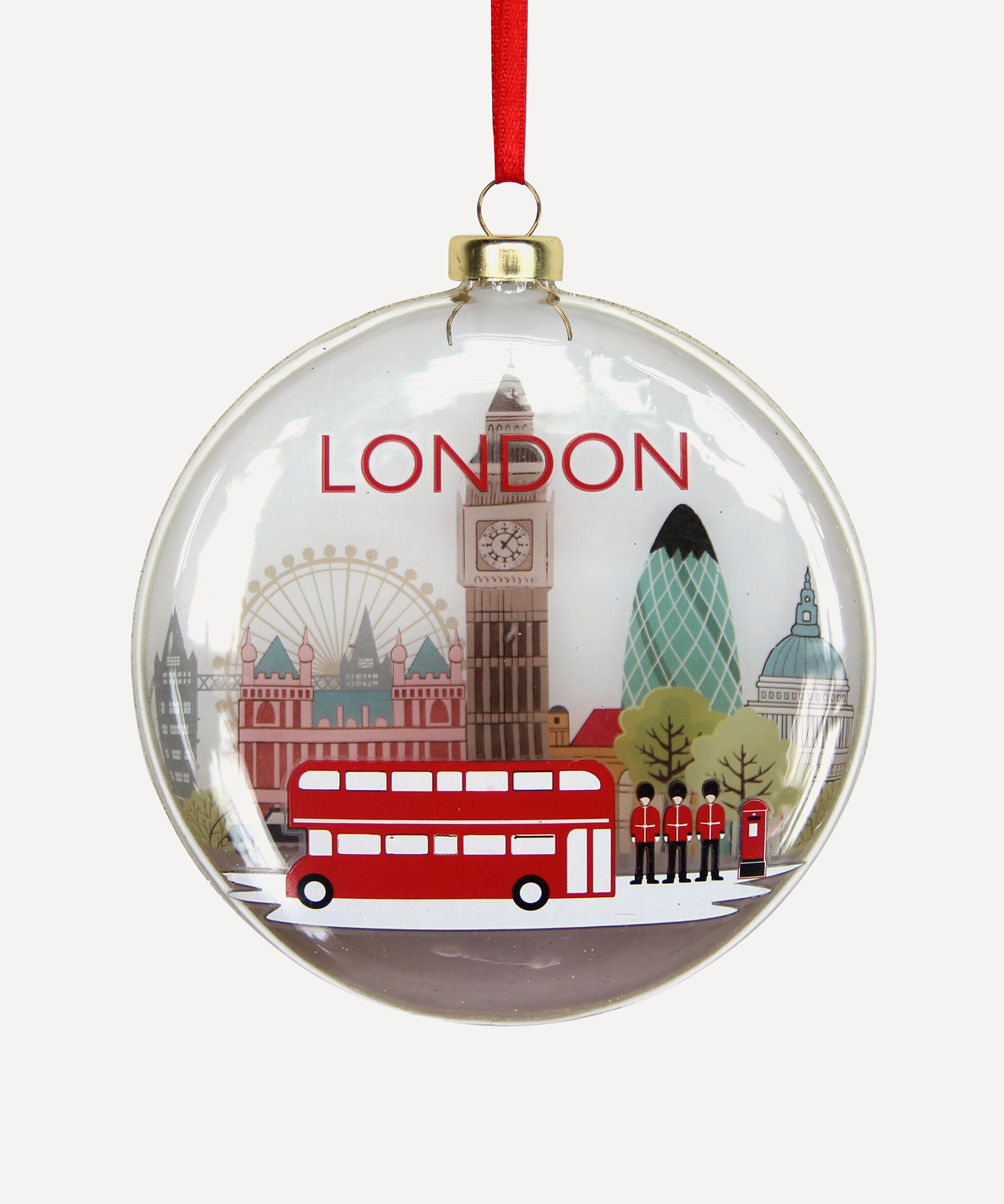 Christmas - London Cityscape Ornament image number 0