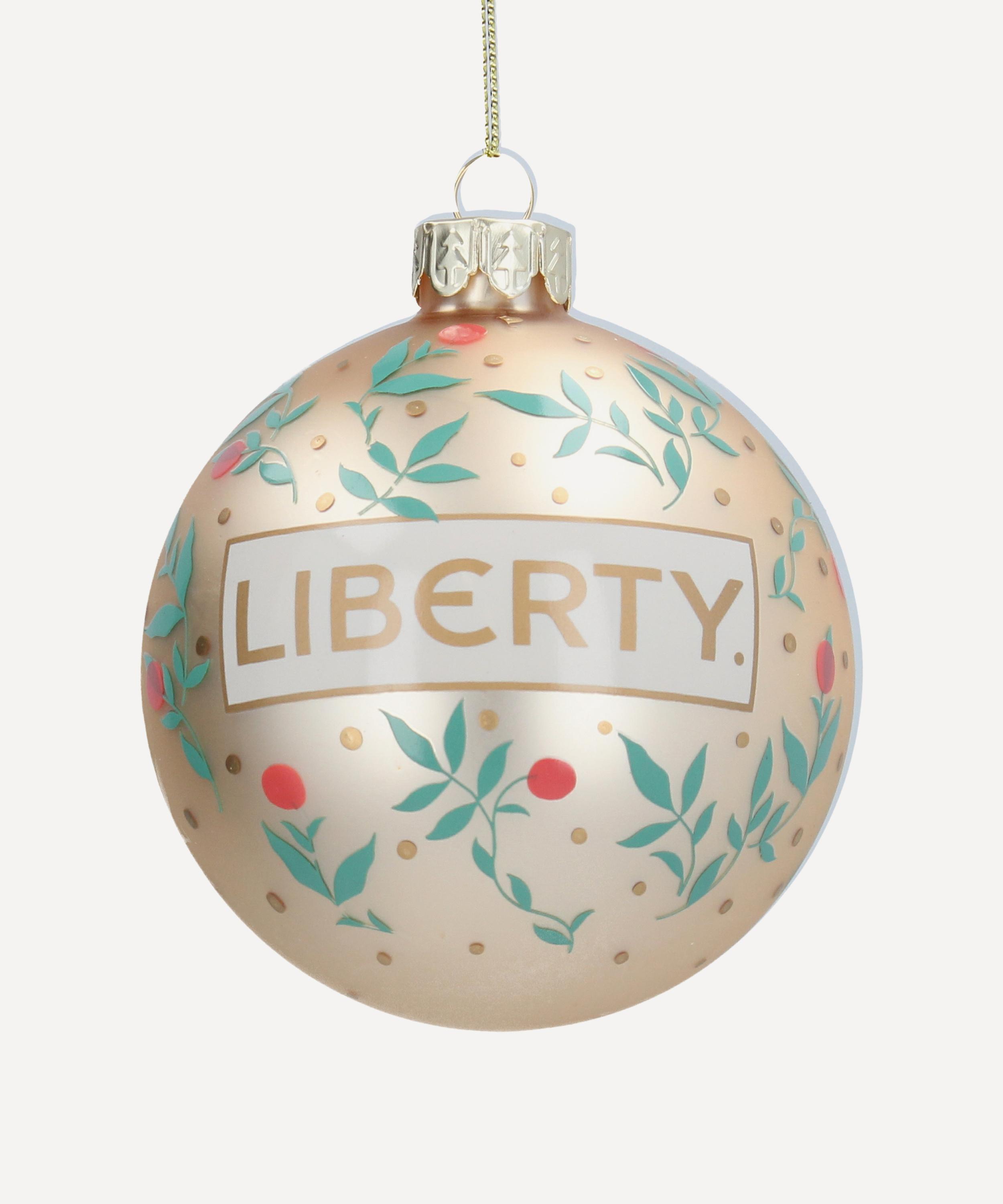 Christmas - Liberty Glass Bauble image number 0