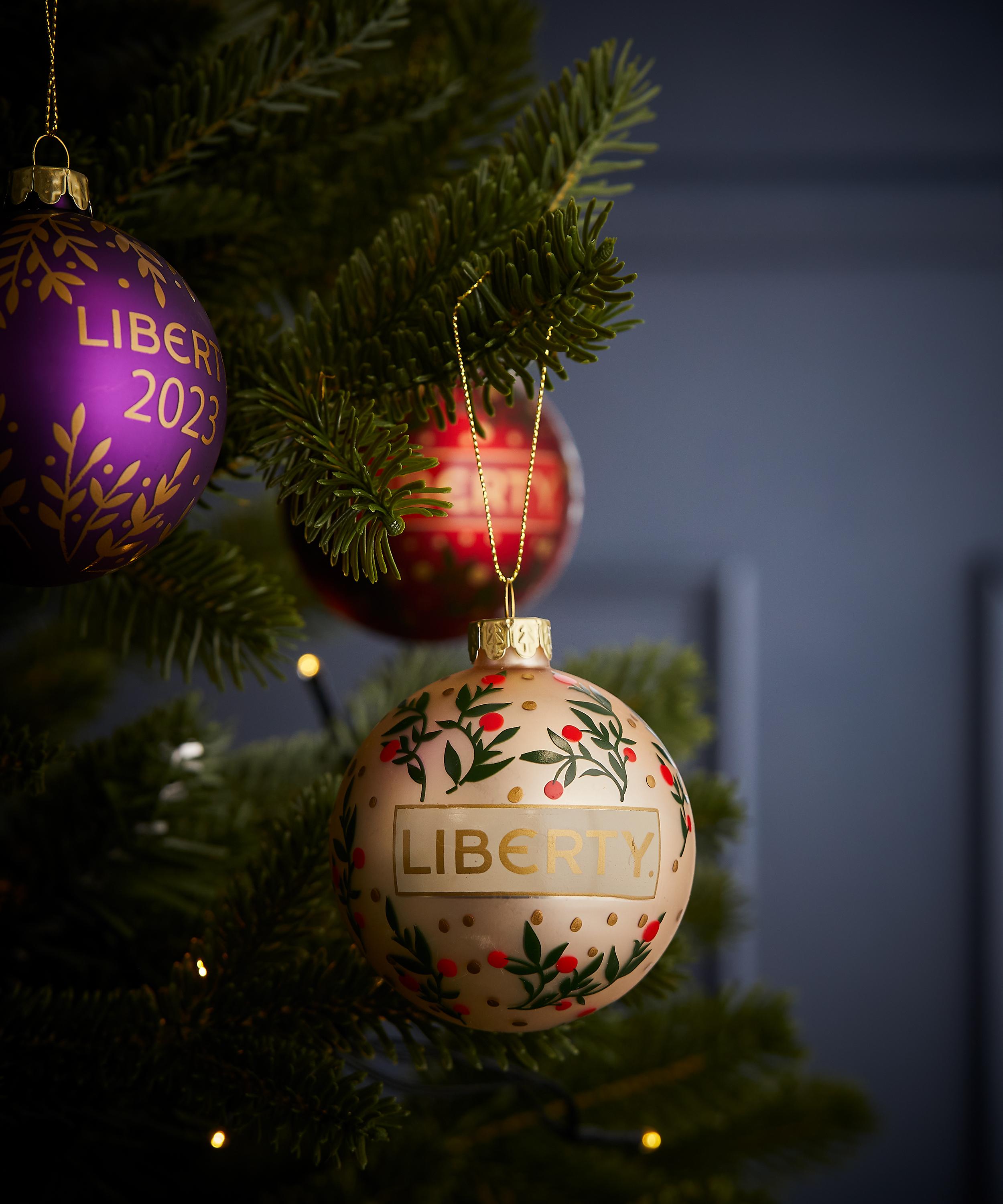 Christmas - Liberty Glass Bauble image number 1