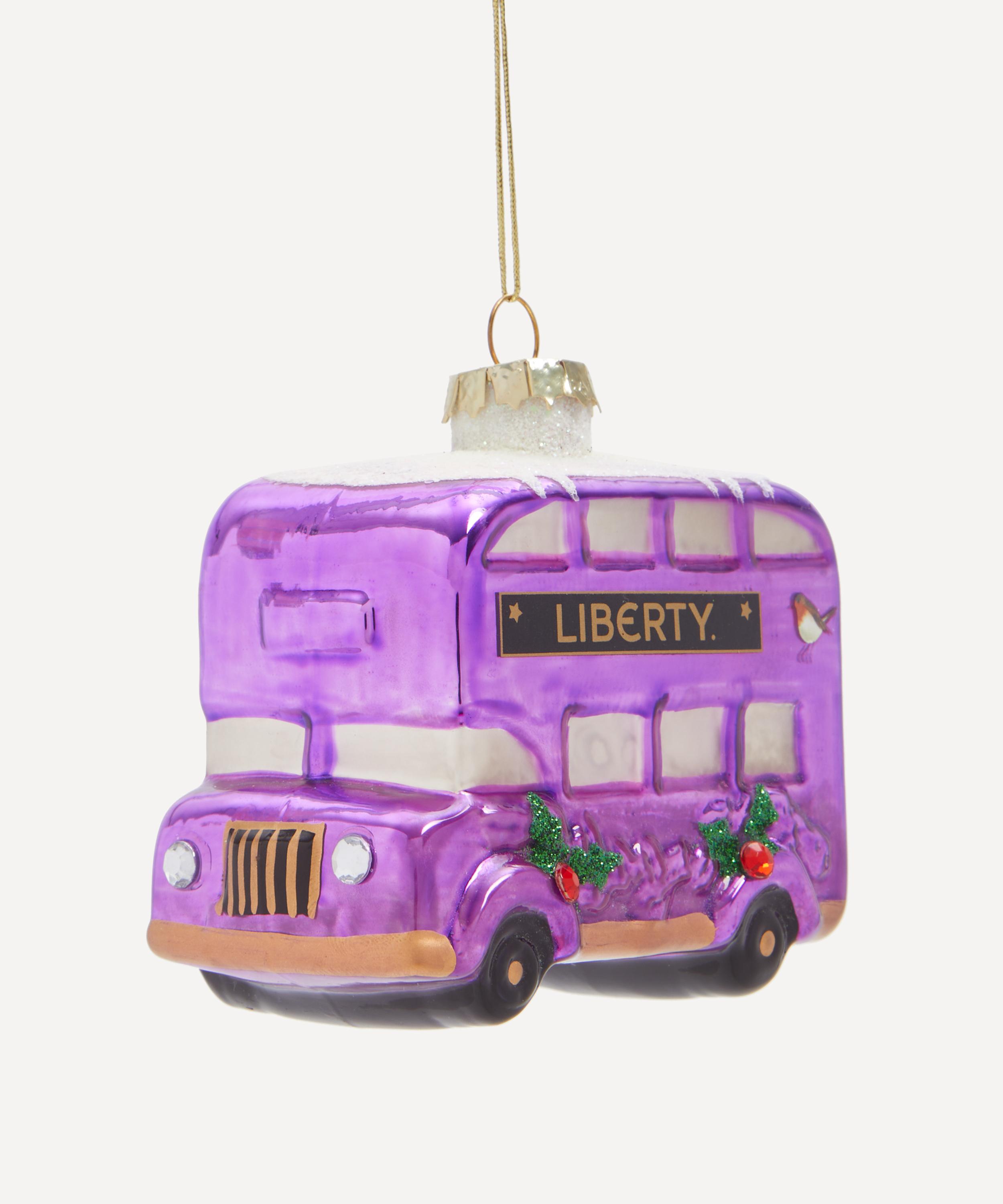 Christmas - Liberty London Bus Ornament