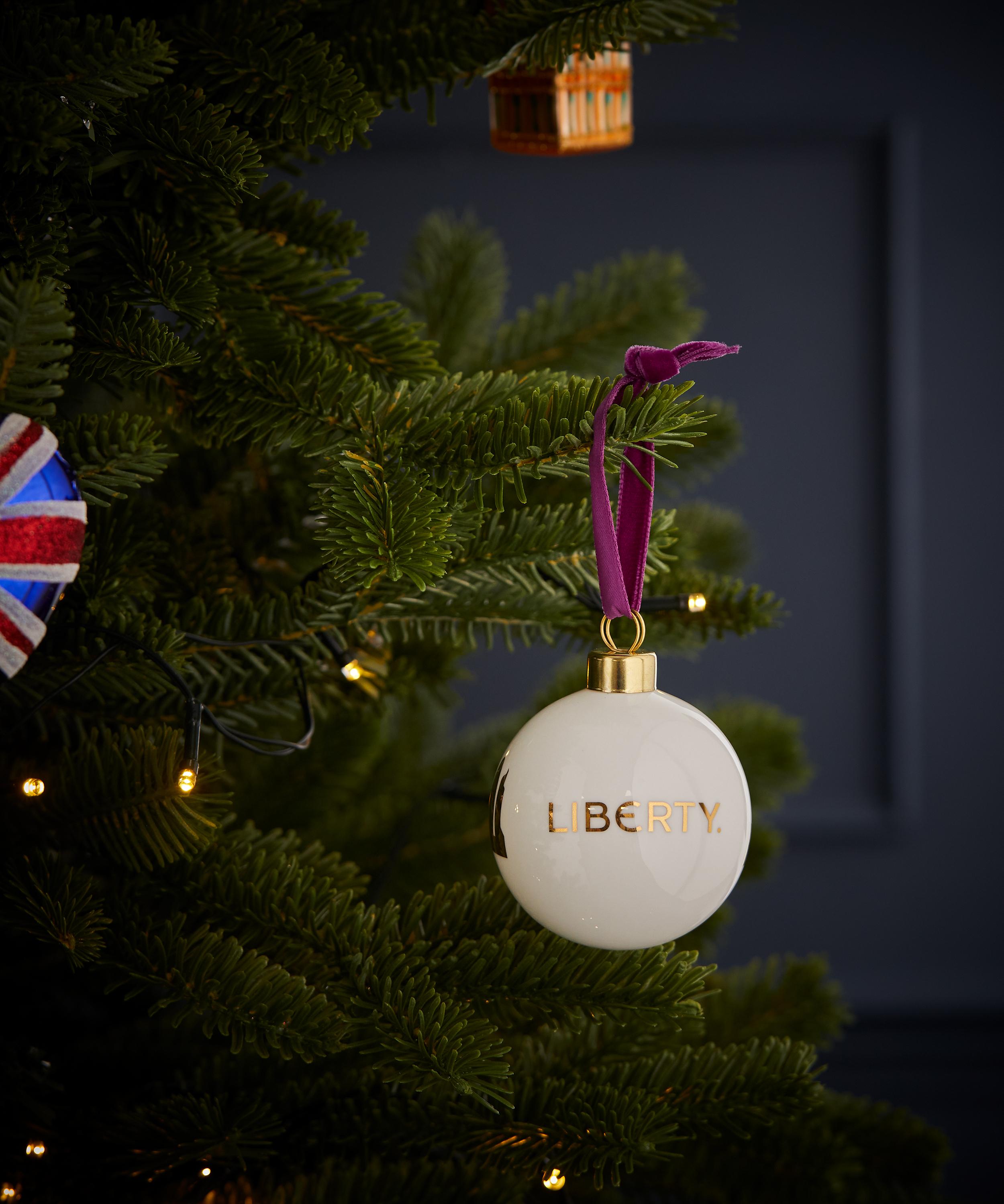 Christmas - Liberty London Skyline Bauble image number 1