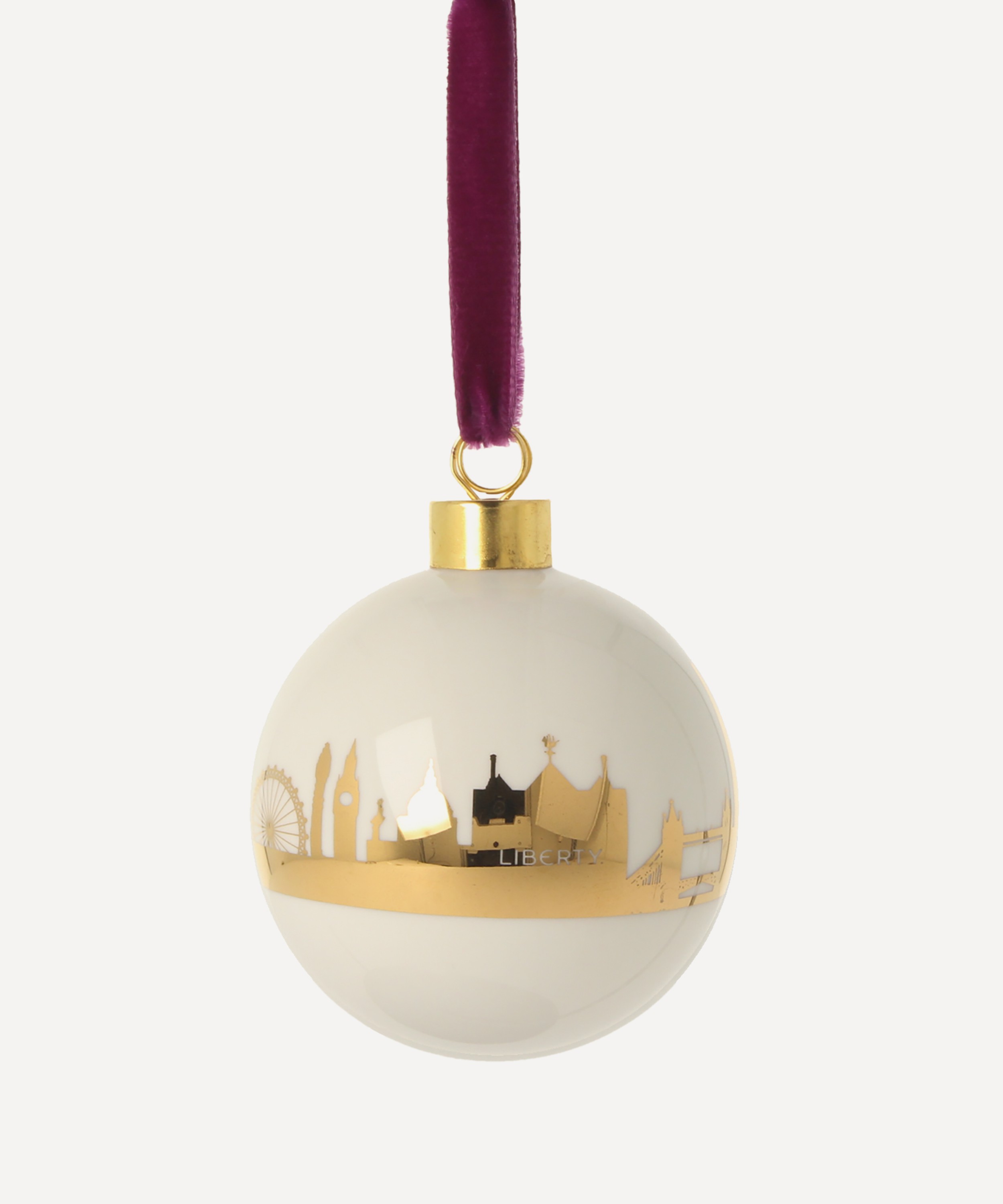 Christmas - Liberty London Skyline Bauble image number 2