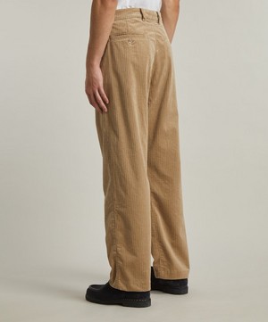 NN07 - Paw 1077 Wide-Leg Corduroy Trousers image number 3