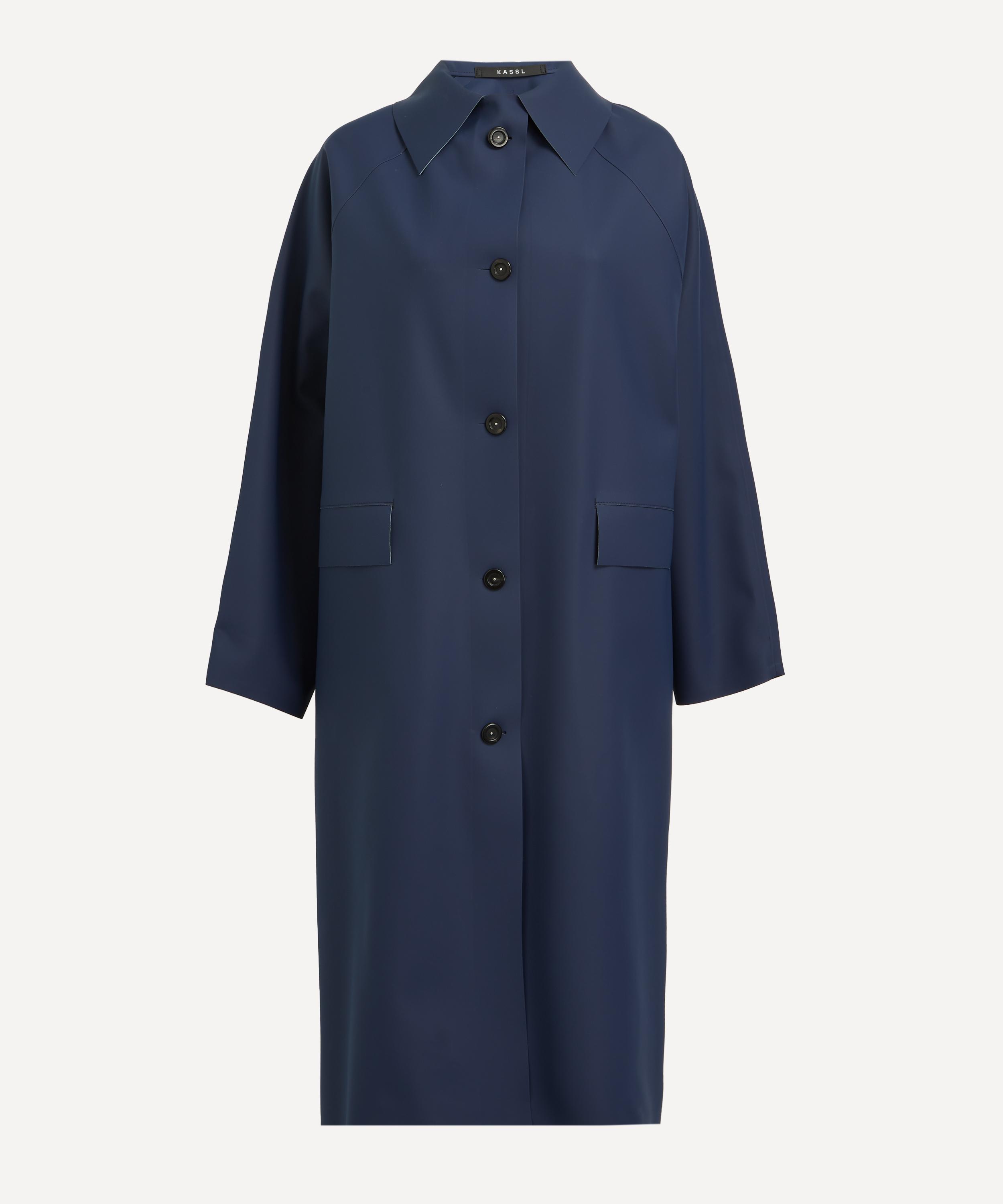 KASSL Editions - Original Rubber Navy Coat image number 0