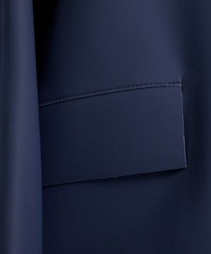 KASSL Editions - Original Rubber Navy Coat image number 4