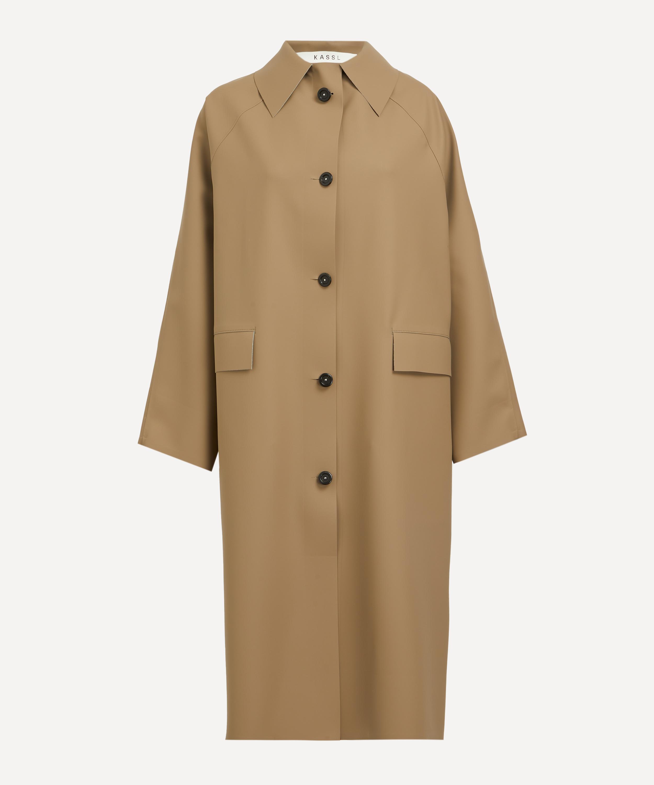 KASSL Editions - Original Below Rubber Taupe Coat image number 0