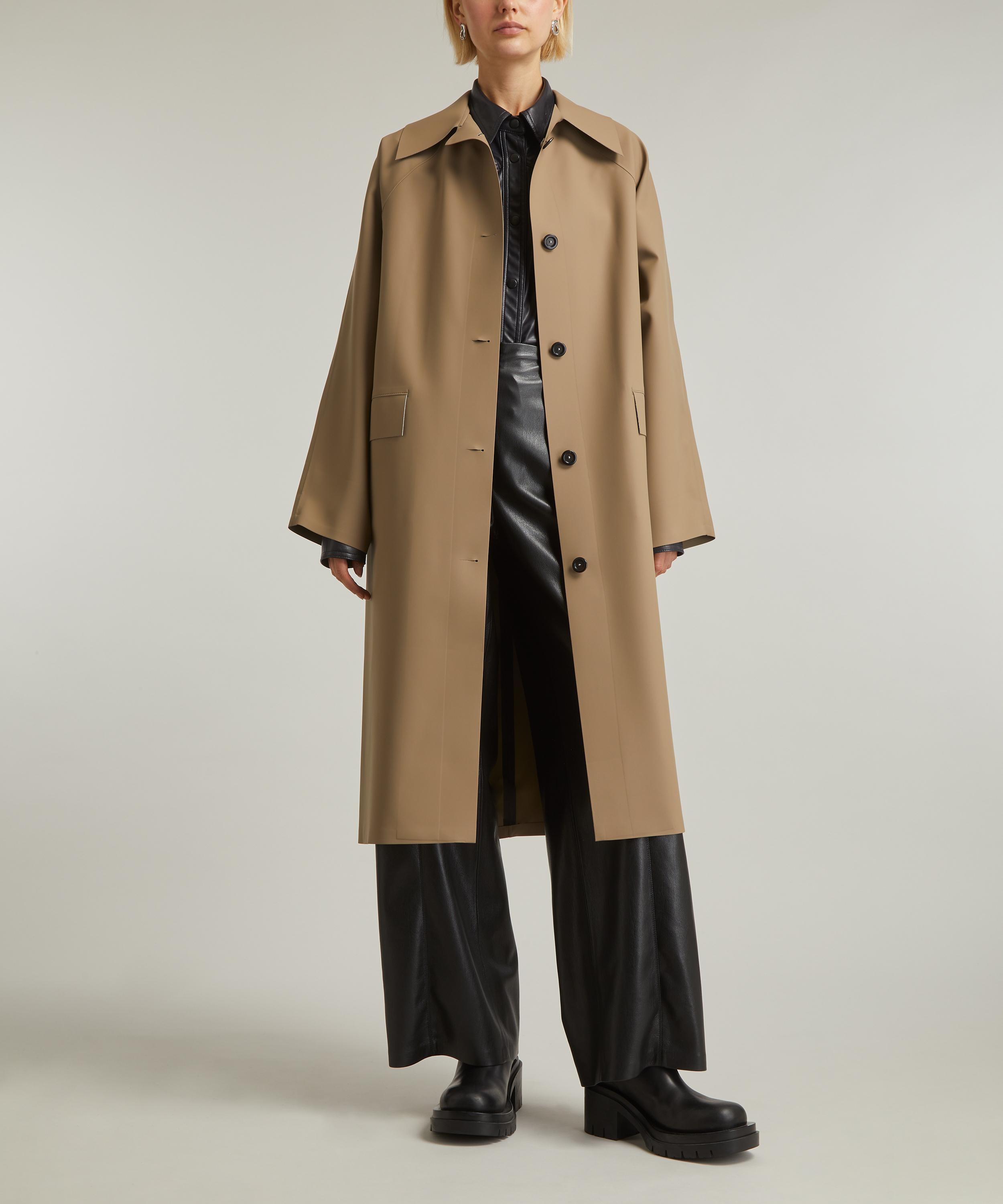 KASSL Editions - Original Below Rubber Taupe Coat image number 1