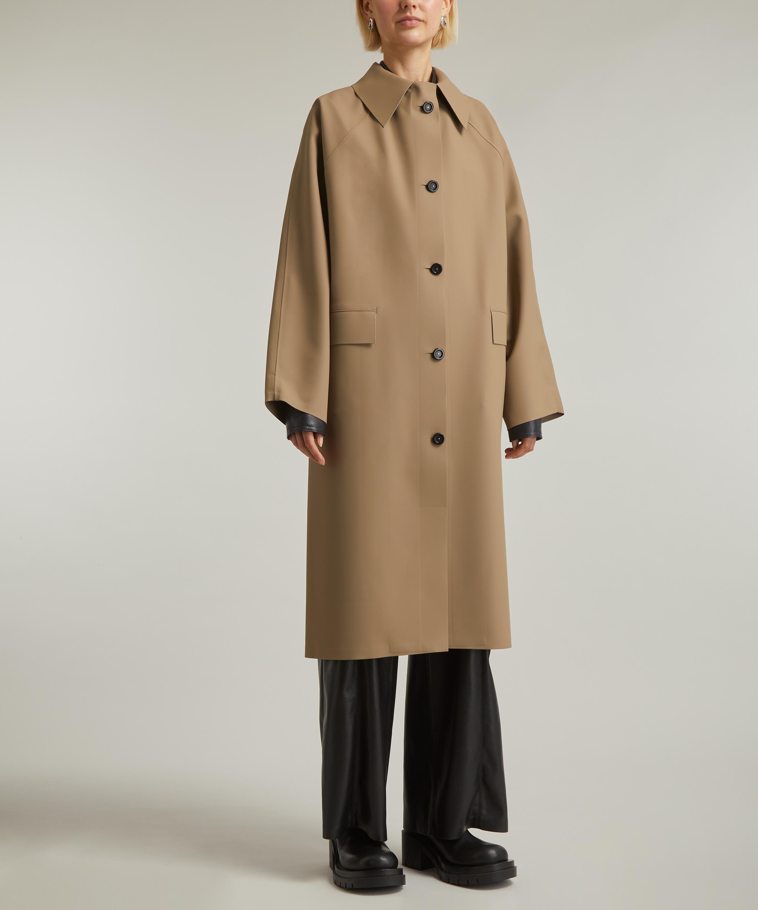 KASSL Editions - Original Below Rubber Taupe Coat image number 2