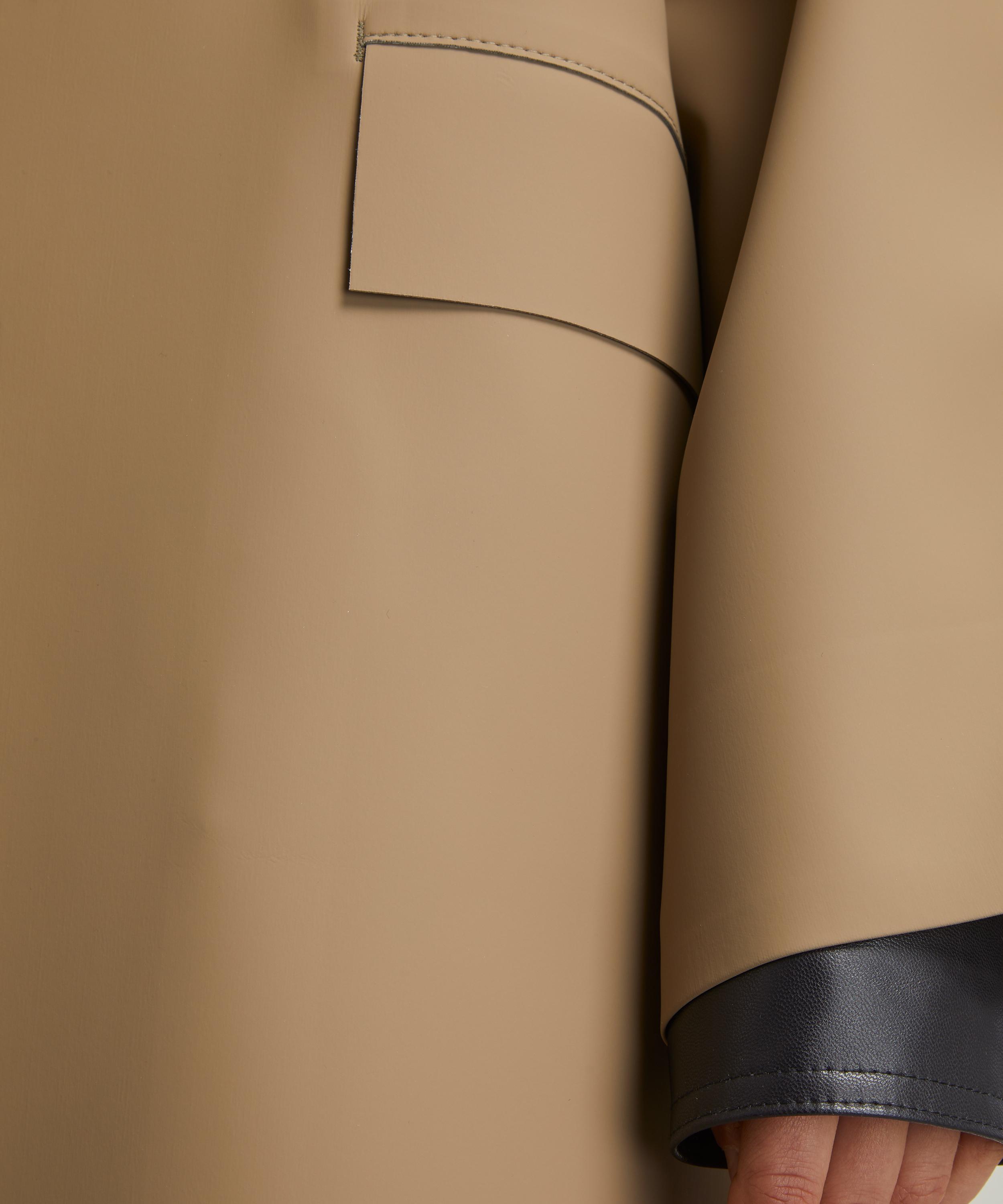 KASSL Editions - Original Below Rubber Taupe Coat image number 4