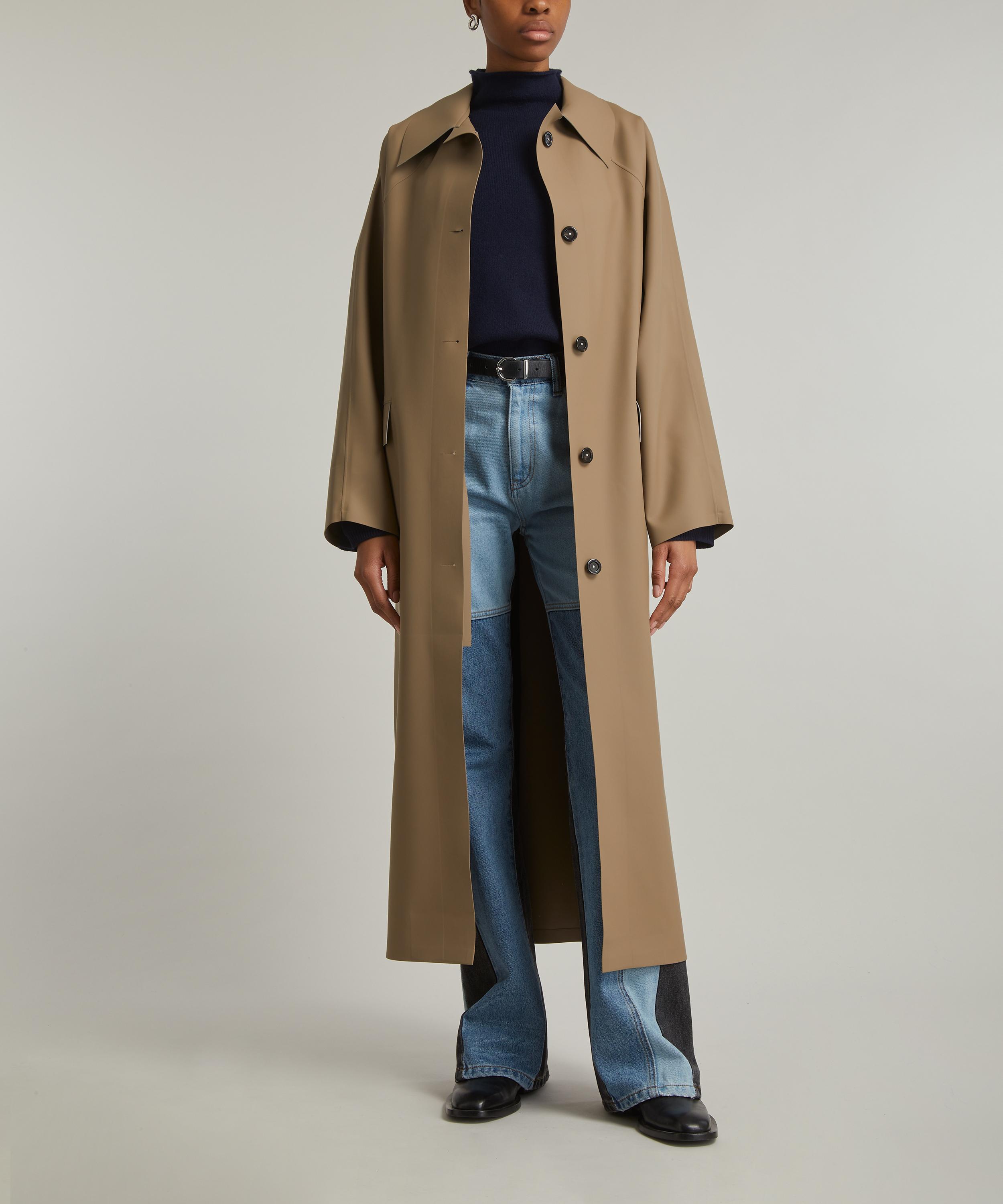 KASSL Editions - Original Rubber Taupe Coat image number 1