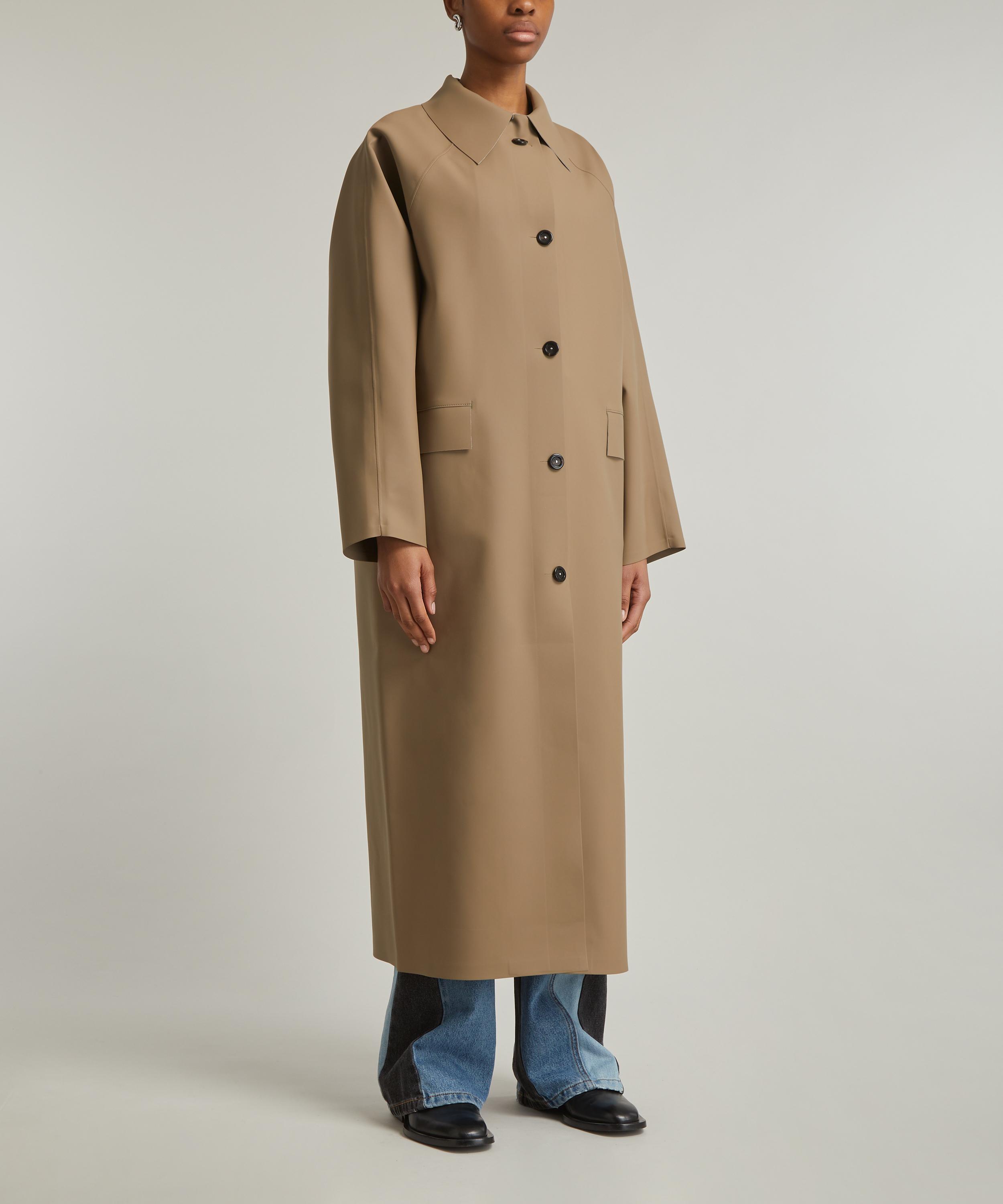 KASSL Editions - Original Rubber Taupe Coat image number 2