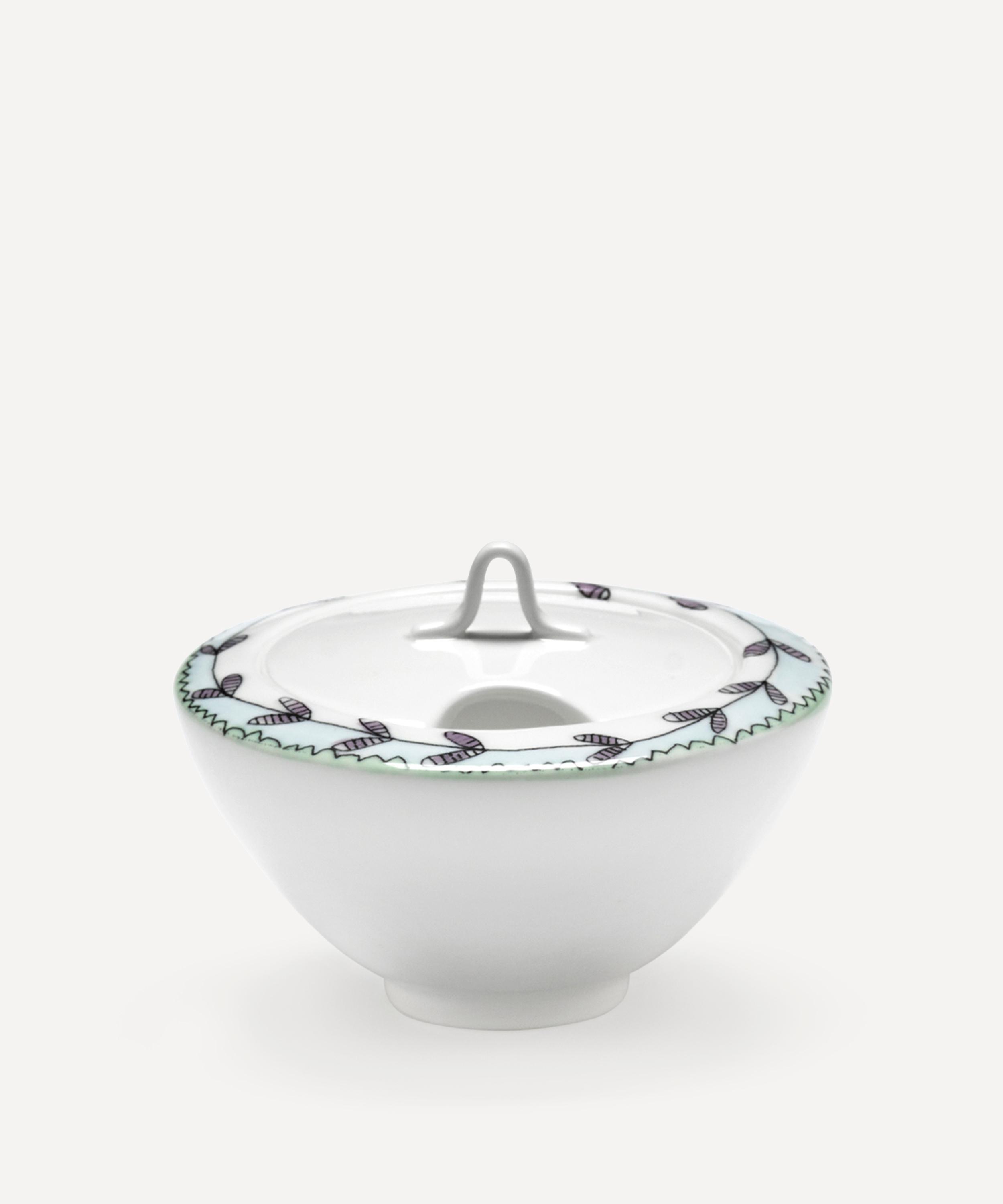 Serax - x Marni Blossom Milk Midnight Flowers Sugar Bowl image number 0