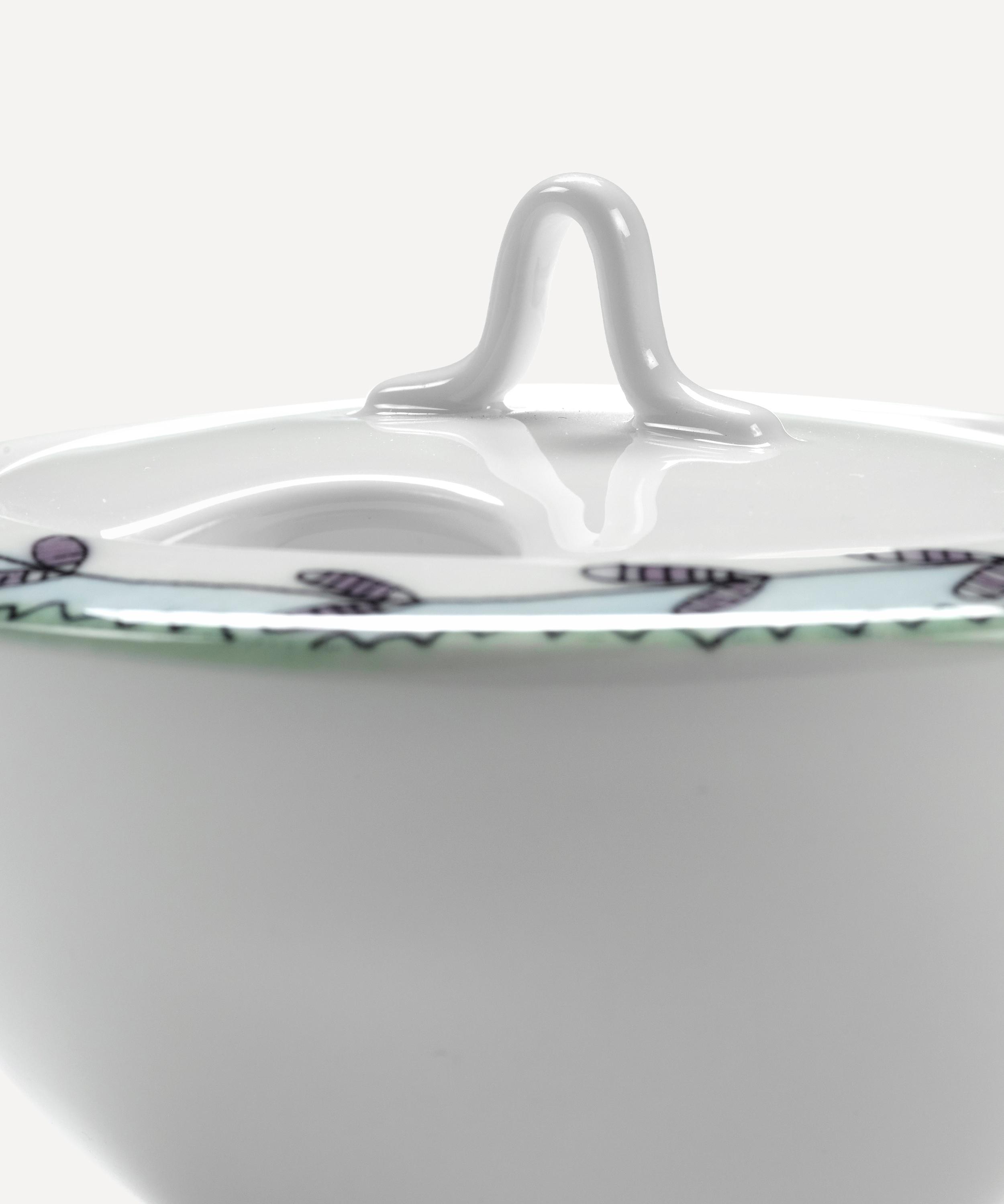 Serax - x Marni Blossom Milk Midnight Flowers Sugar Bowl image number 2