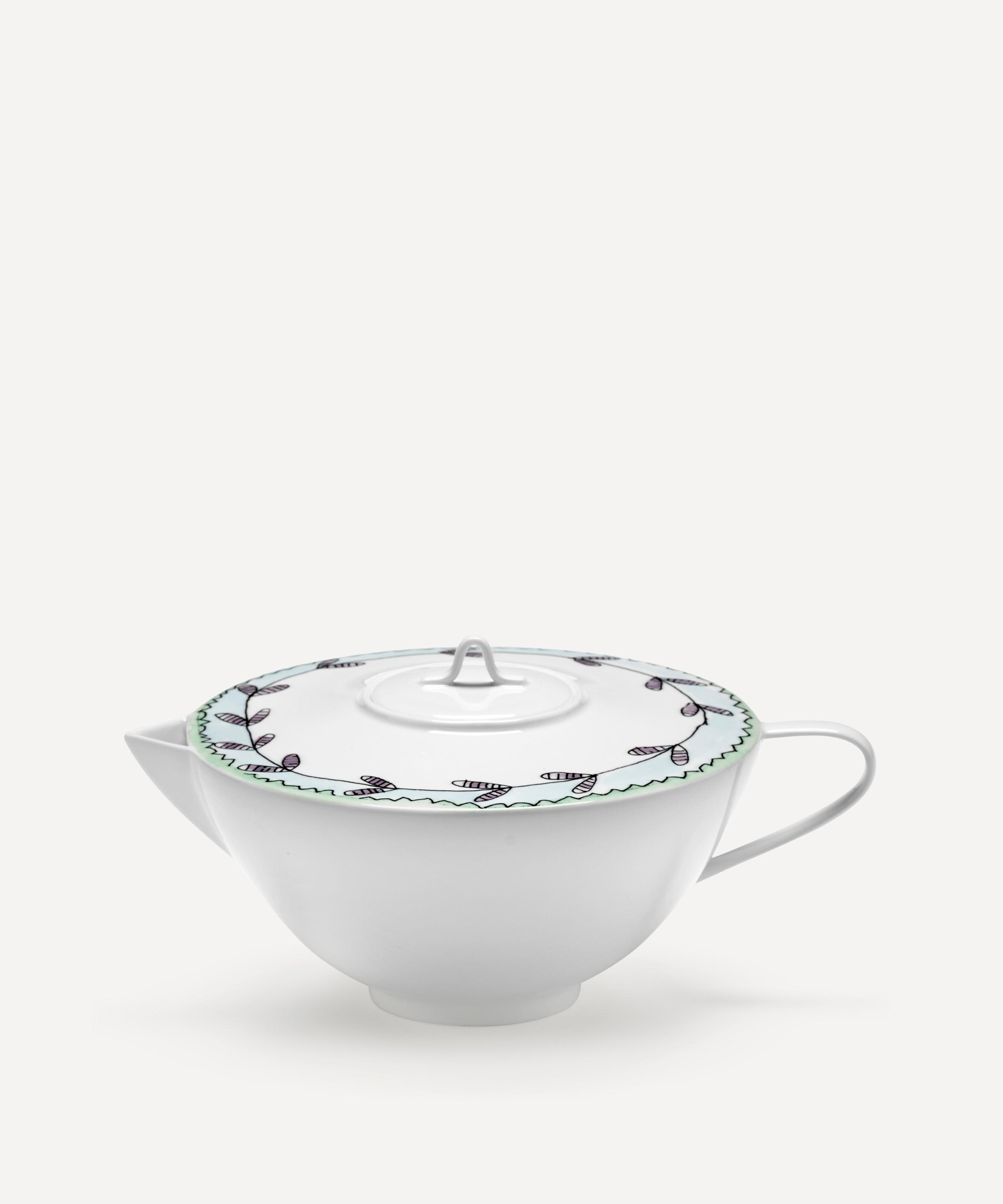 Serax - x Marni Blossom Milk Midnight Flowers Teapot image number 0