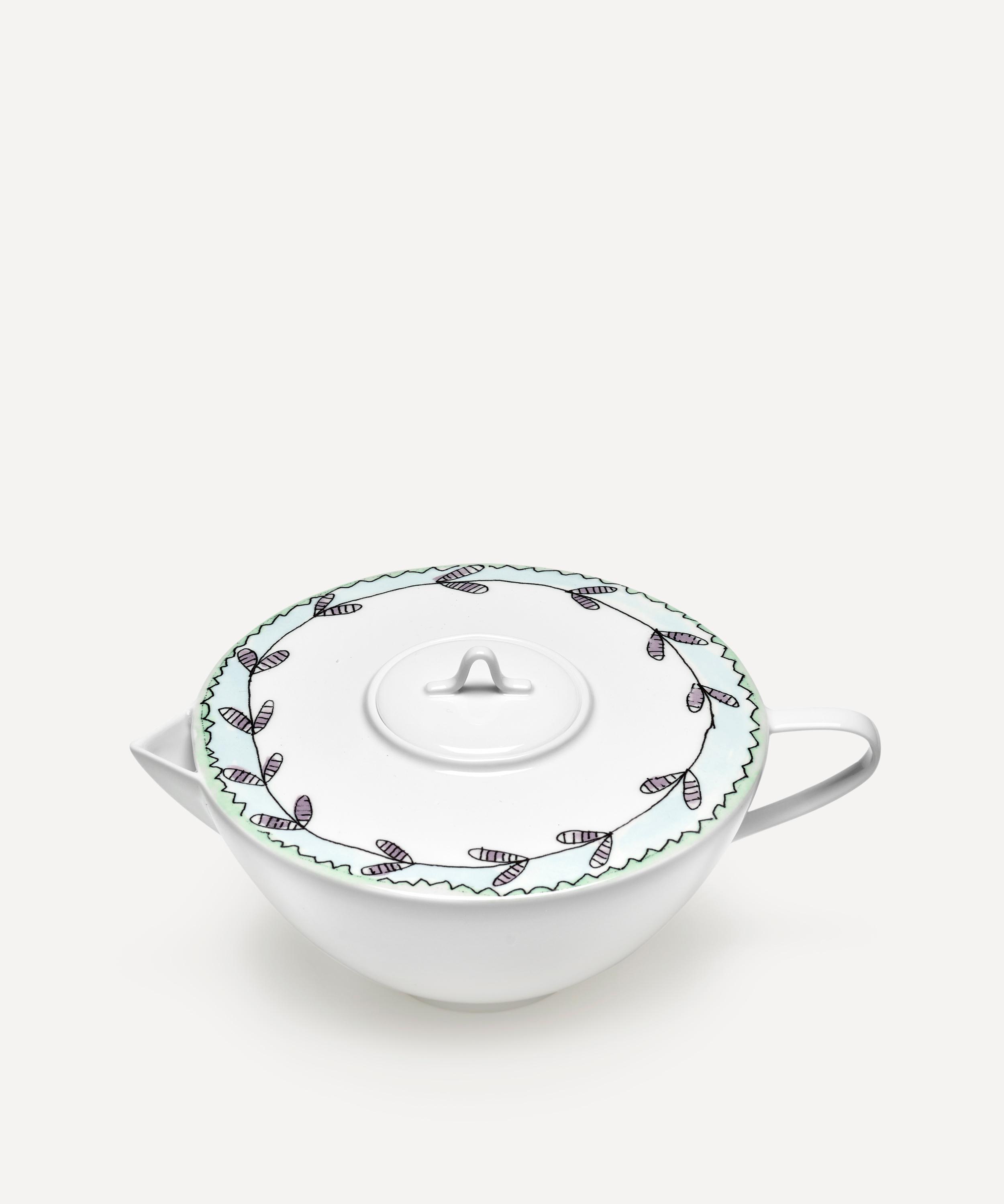 Serax - x Marni Blossom Milk Midnight Flowers Teapot image number 2