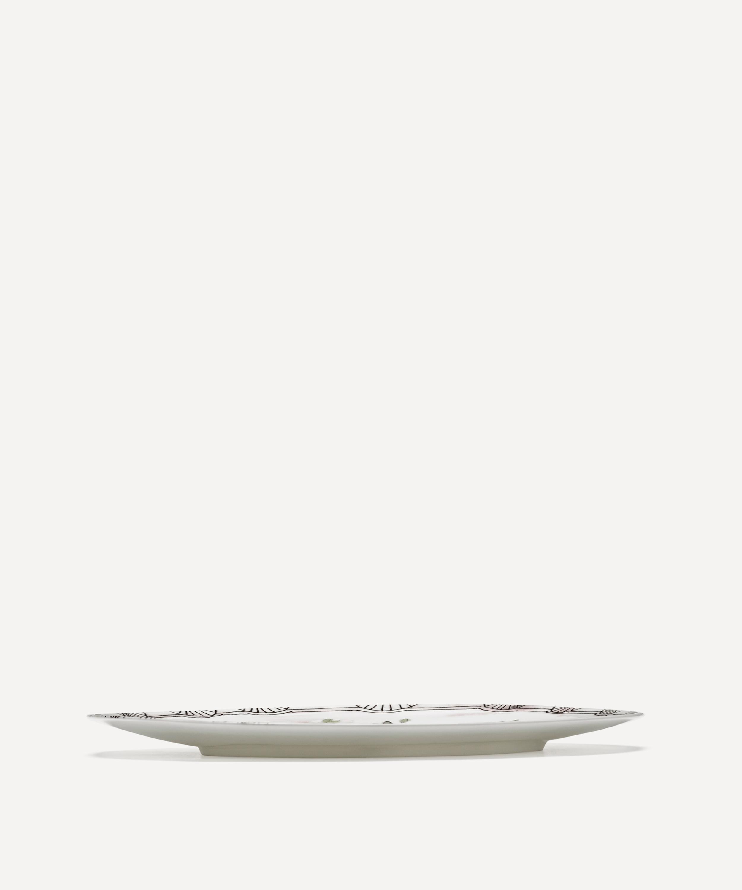 Serax - x Marni Mirtillo Nude Midnight Flowers Large Plate image number 3