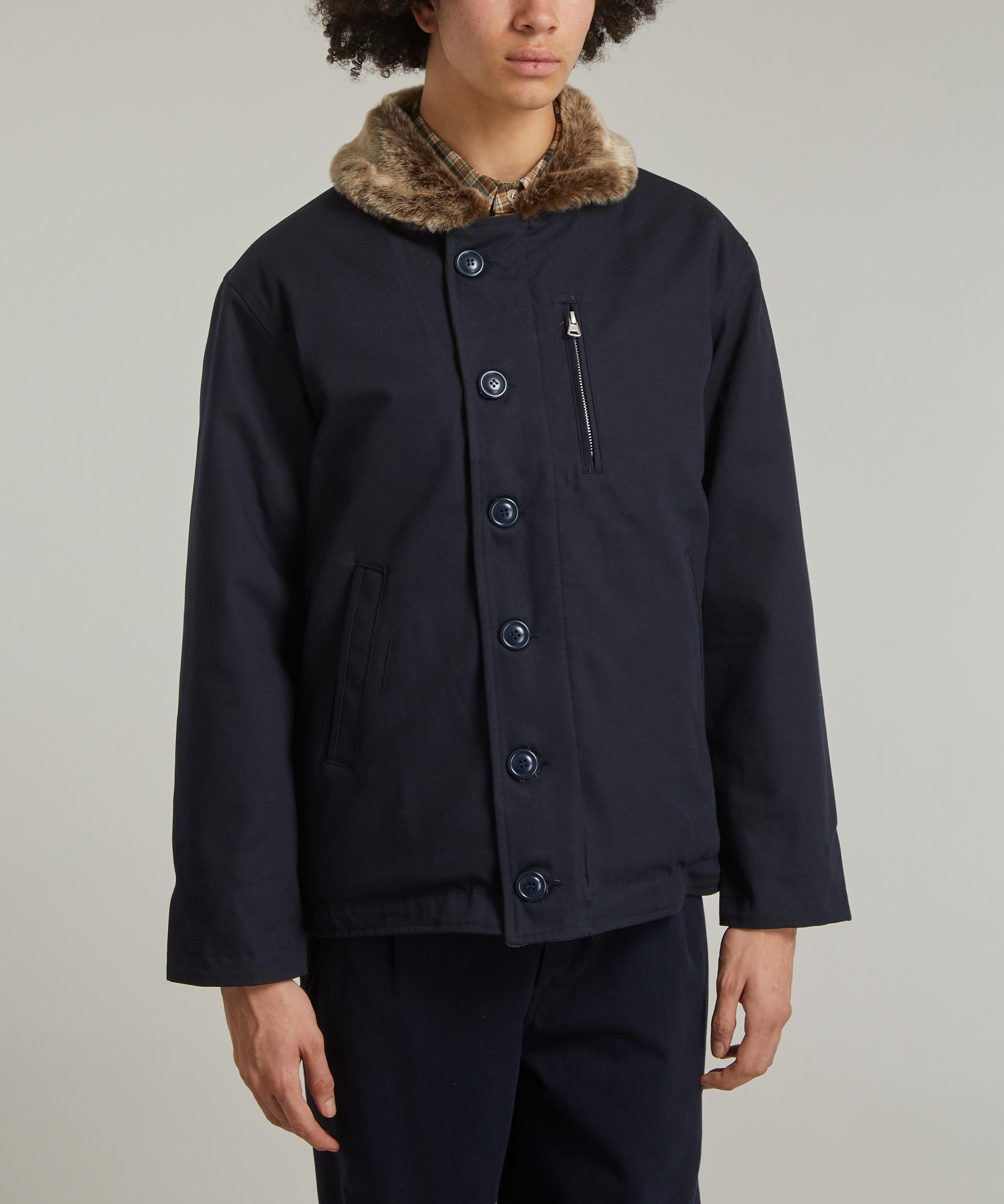 FrizmWORKS - Edgar N-1 Navy Jacket image number 2