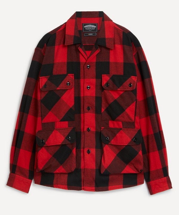 FrizmWORKS - Buffalo Red Check Shirt image number null