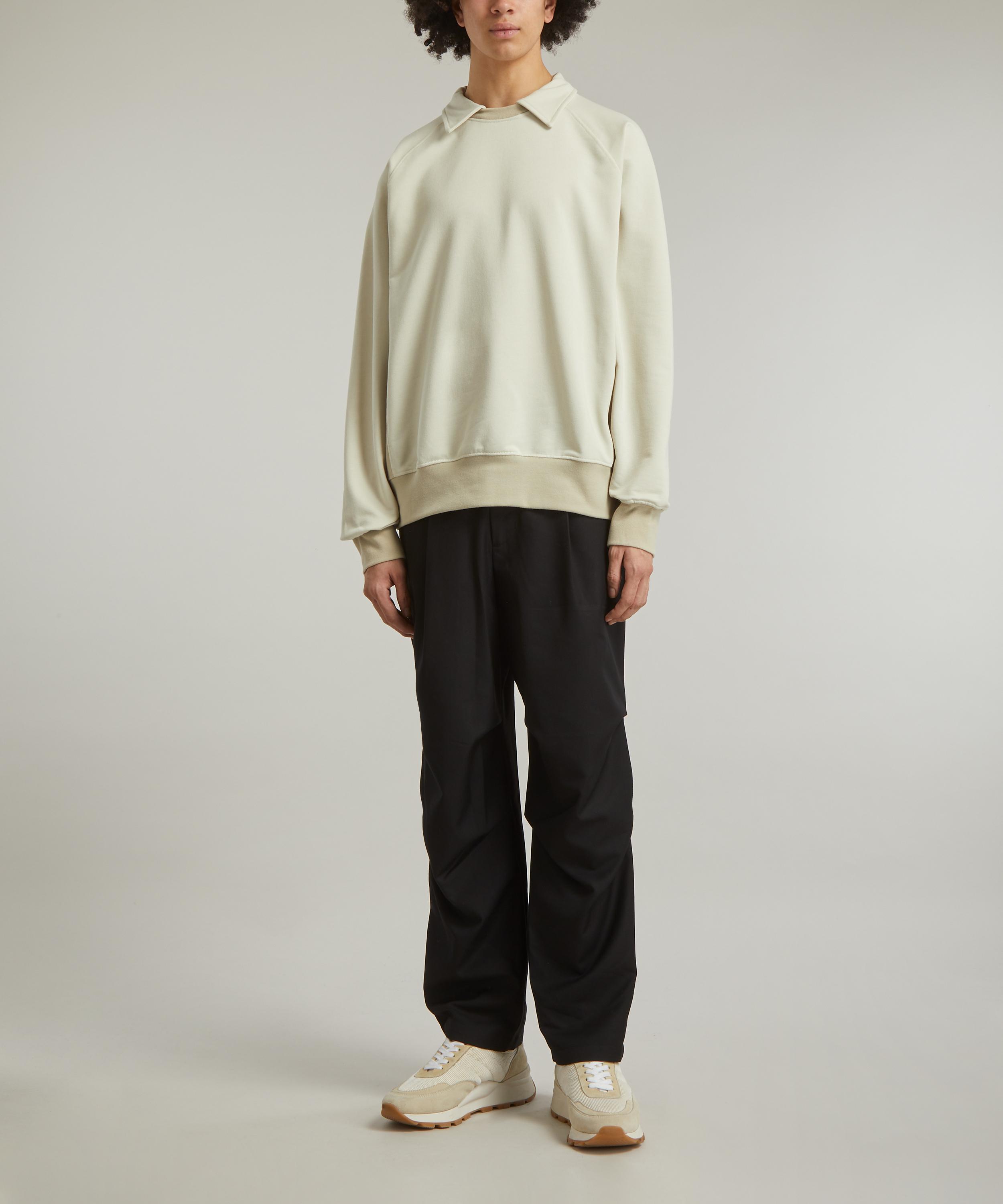 FrizmWORKS Collared Layered Sweatshirt