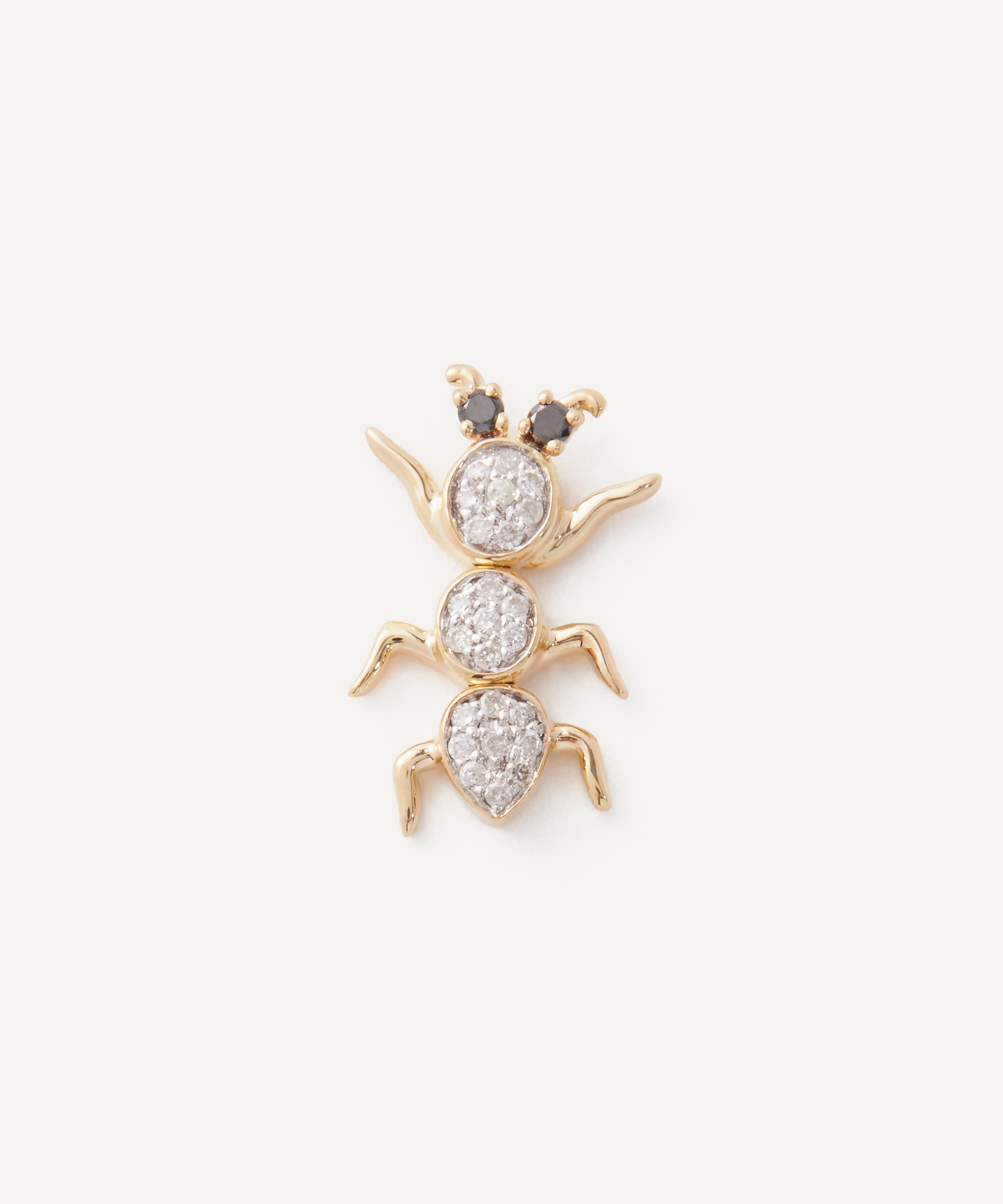 Yvonne Léon - 9ct Gold Ant Stud Earring image number 0