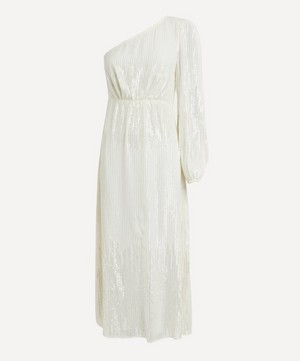 RIXO - Bradshaw One-Shoulder Sequin Dress image number 0