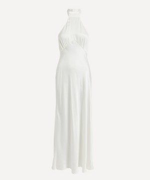 RIXO - Crisi Silk Halter Dress image number 0
