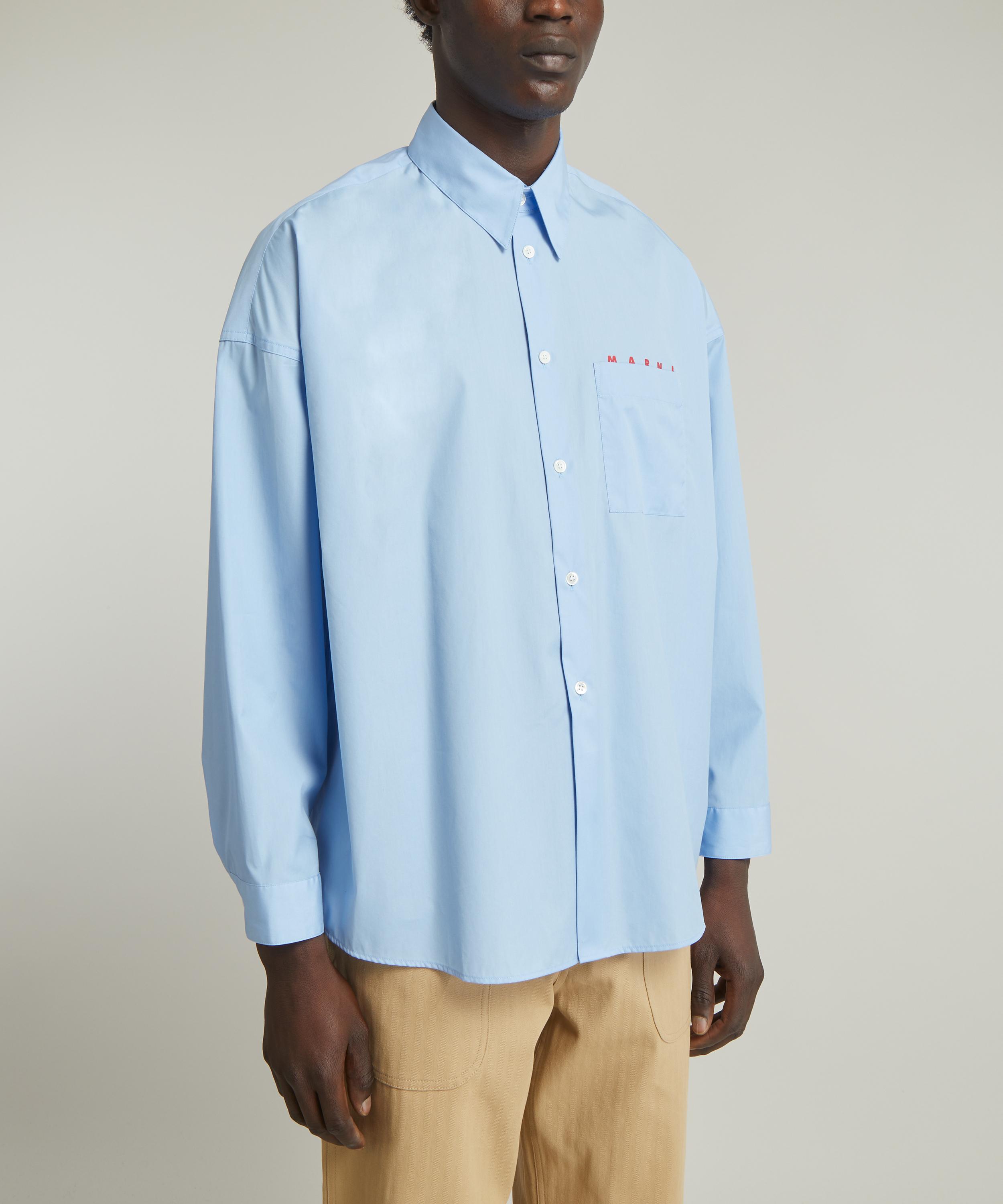 Marni - Poplin Hidden Logo Shirt image number 1