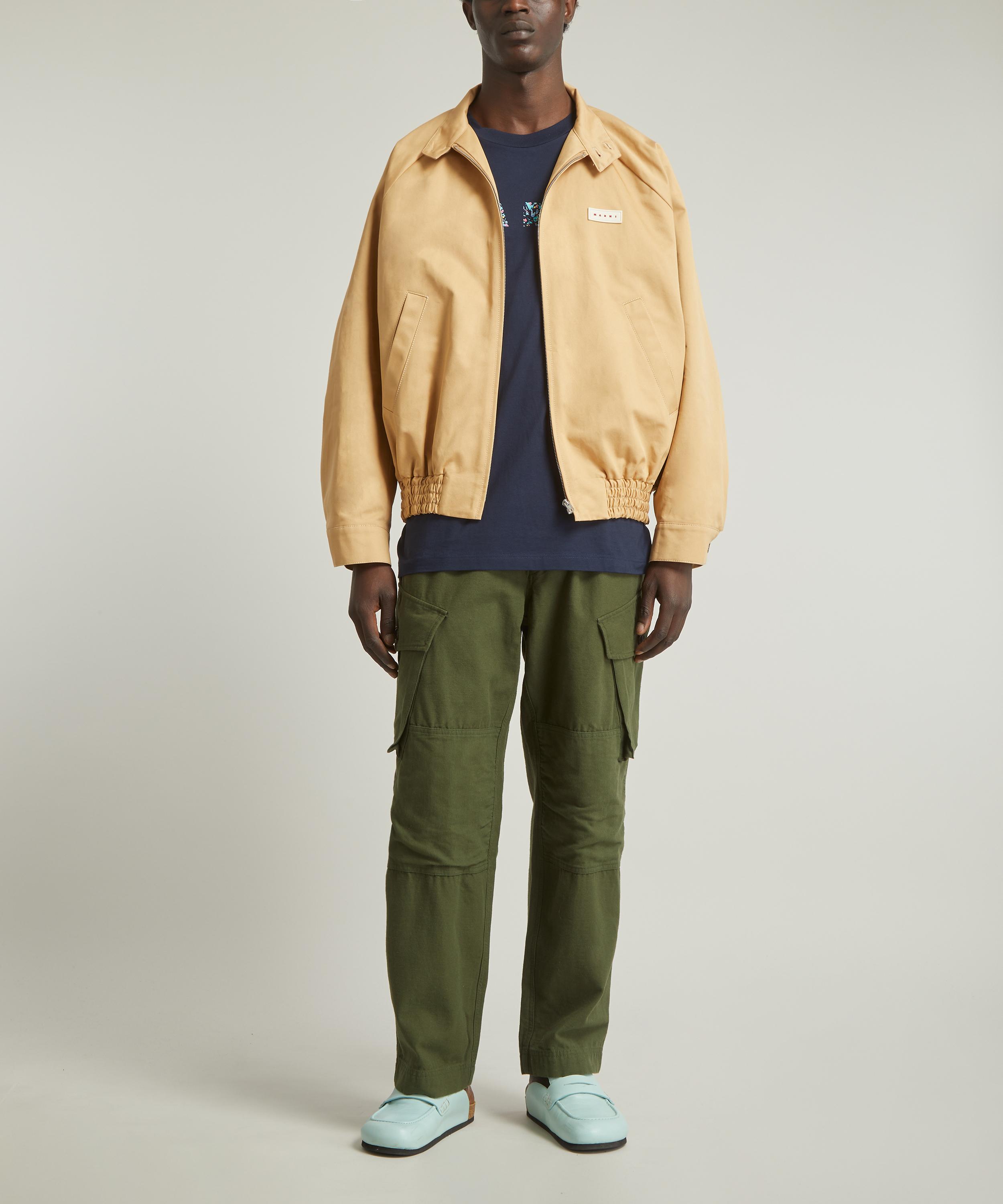 Marni - Oversized Beige Bomber Jacket image number 1