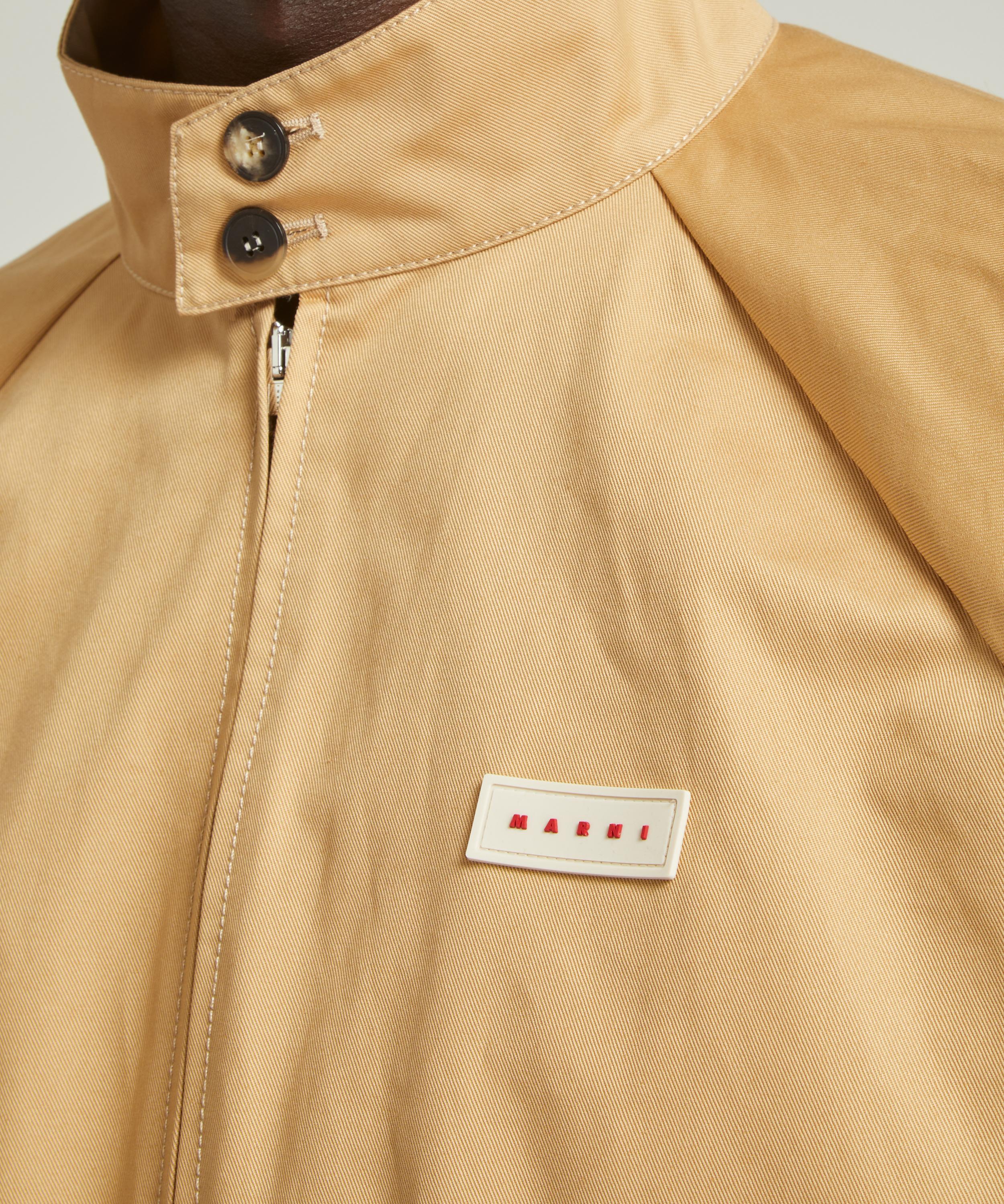 Marni Oversized Beige Bomber Jacket | Liberty