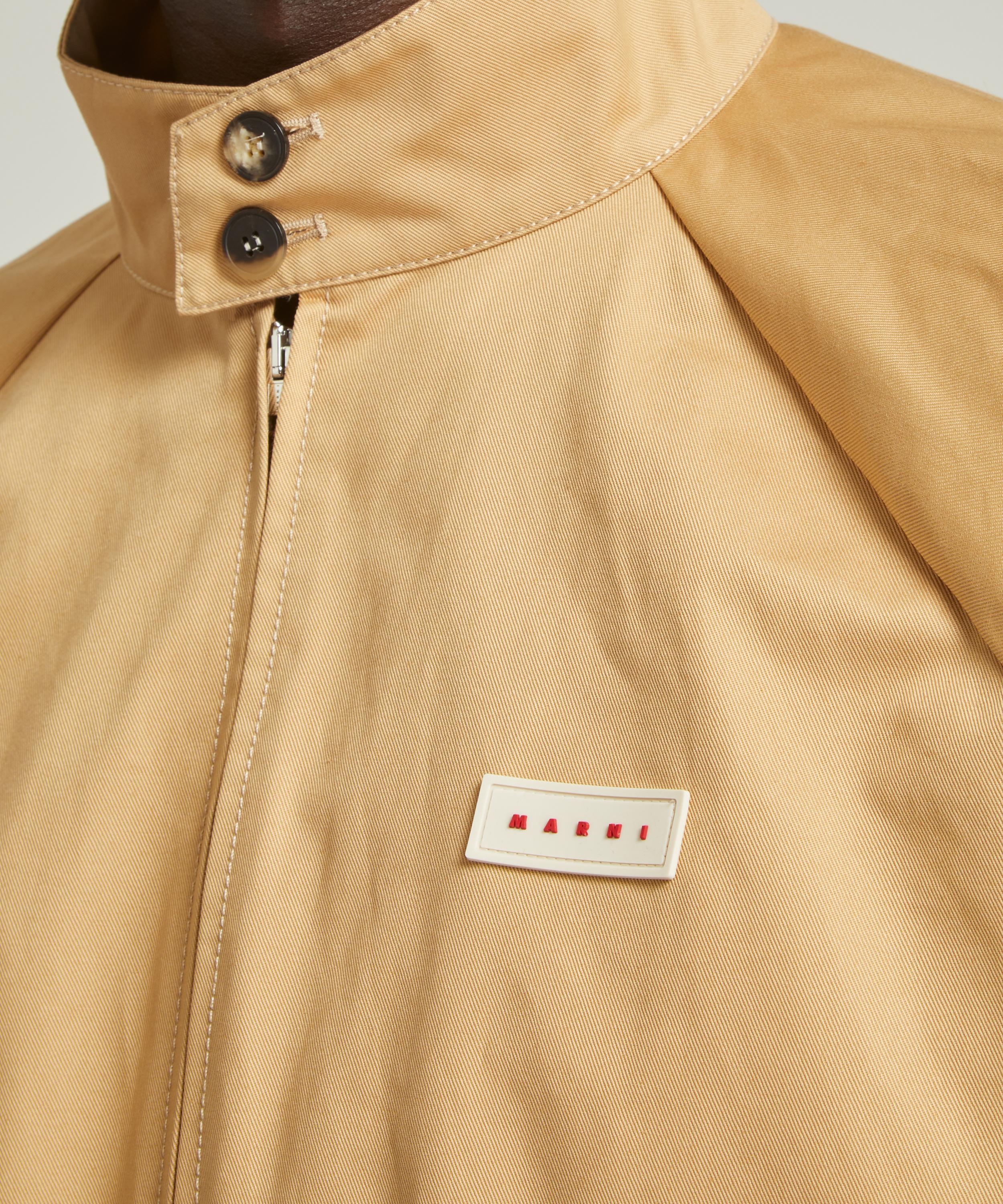 Marni - Oversized Beige Bomber Jacket image number 4