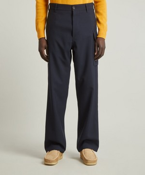 Marni - Tropical Wool Cargo Trousers image number 2