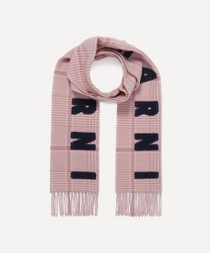 Marni - Check Wool Scarf image number 1