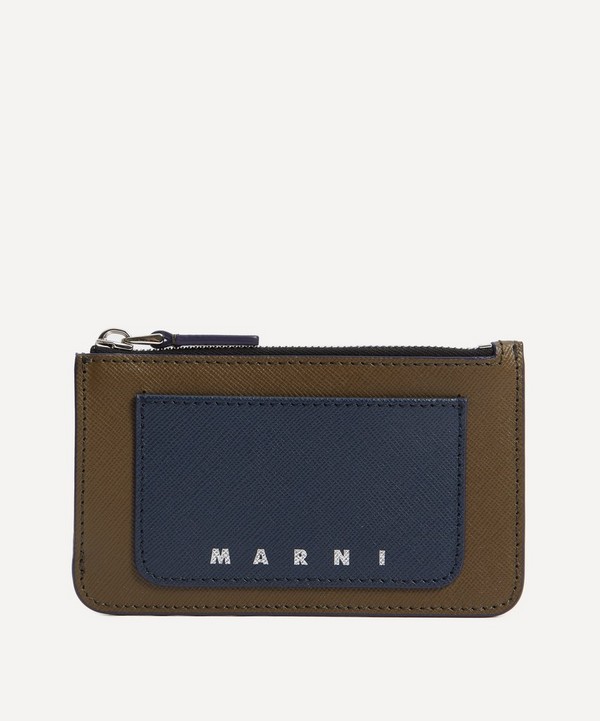 Marni - Saffino Leather Card Holder image number null