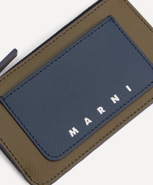 Marni - Saffino Leather Card Holder image number 4