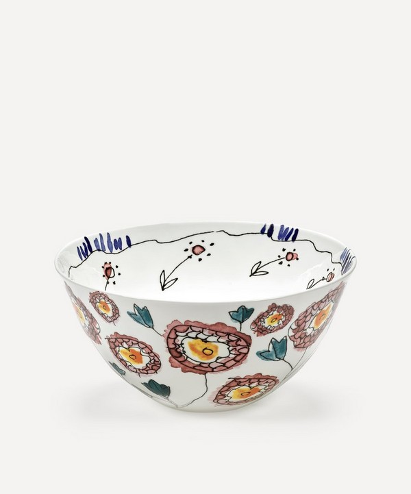 Serax - x Marni Anemone Flowers Large Serving Bowl image number null