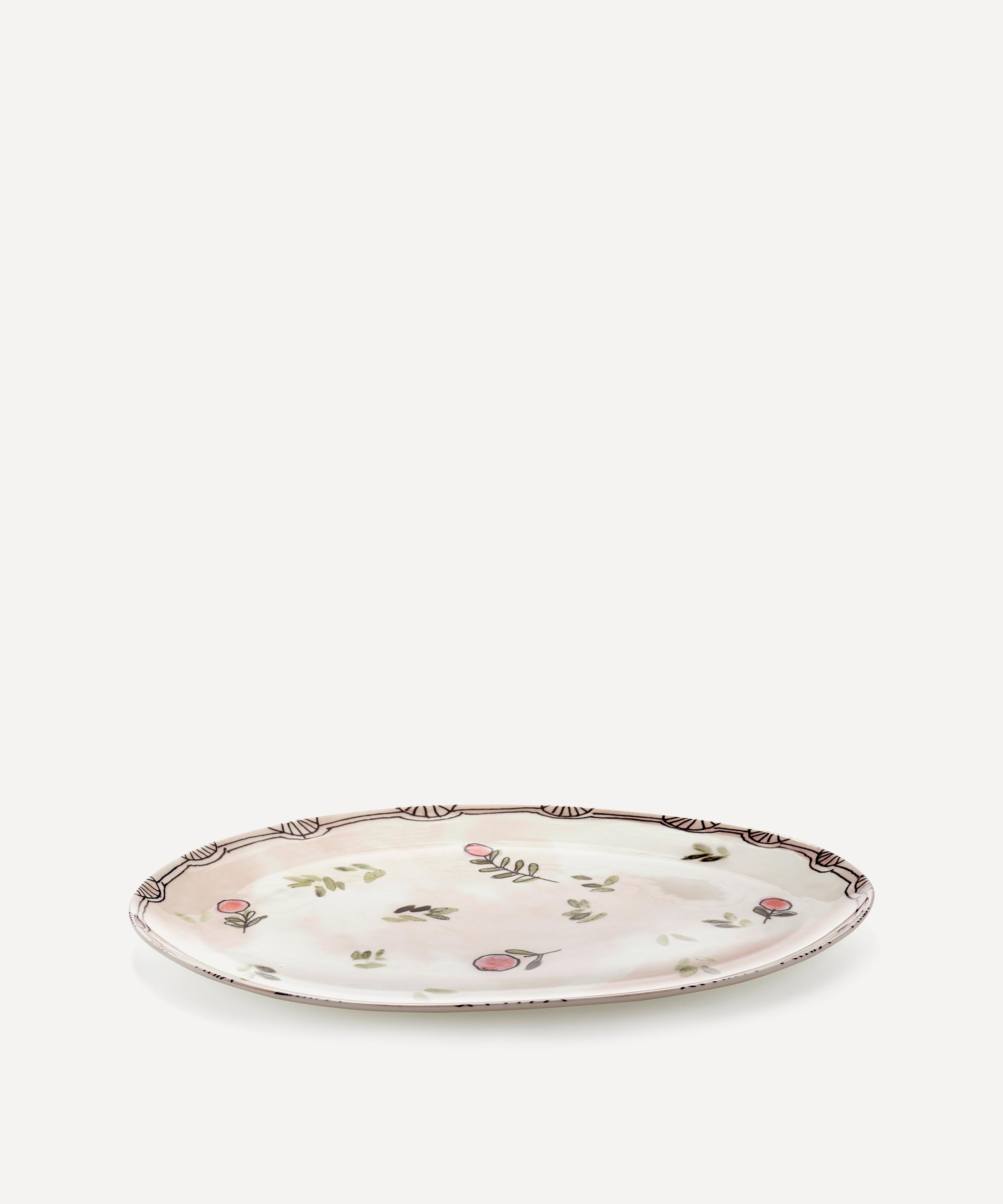 Serax - x Marni Mirtillo Nude Midnight Flowers Large Oval Plate °2 image number 0