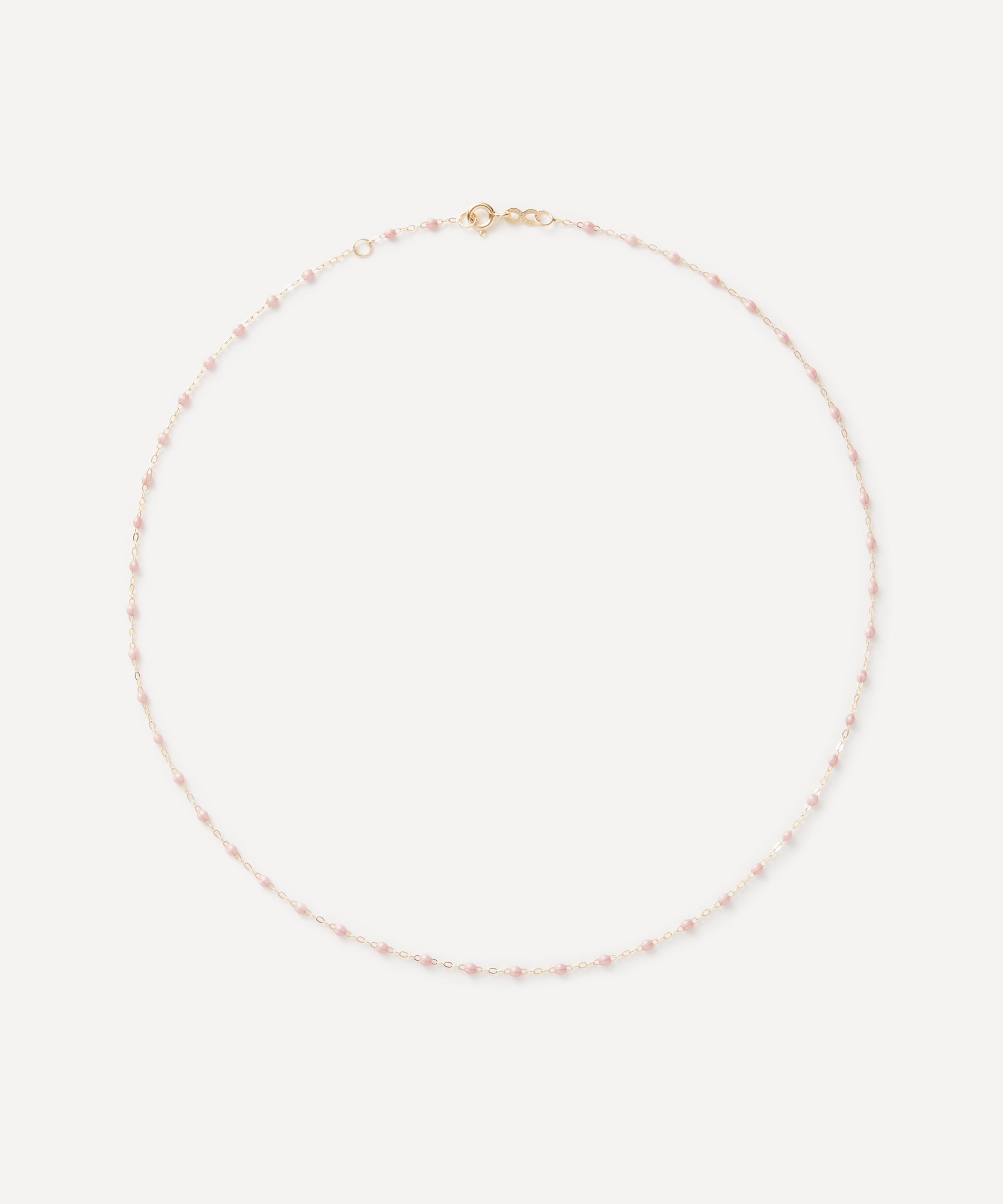 Gigi Clozeau - 18ct Gold Classic Gigi Resin Bead Necklace image number 0