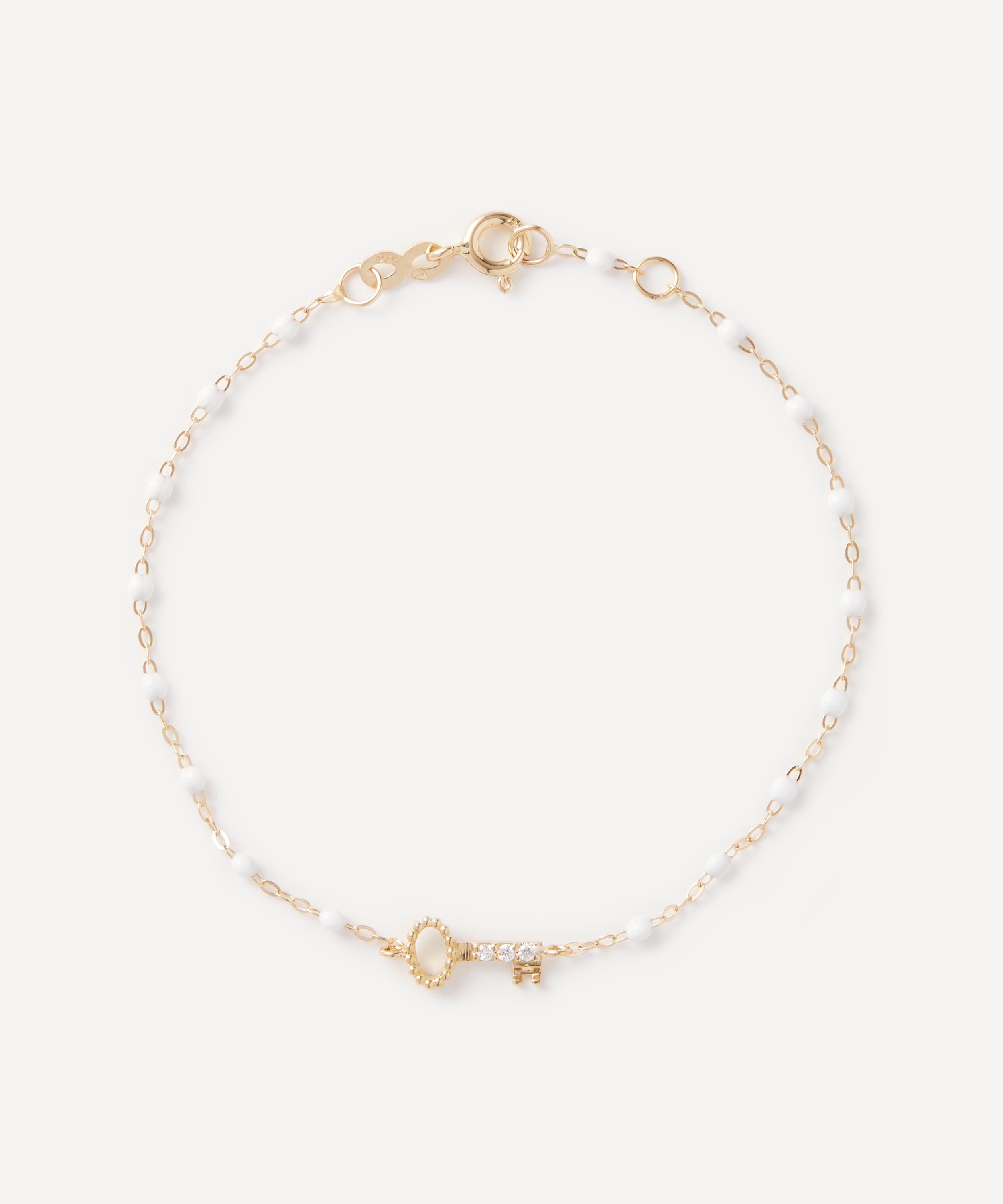Gigi Clozeau - 18ct Gold Classic Gigi Key Bracelet image number 0