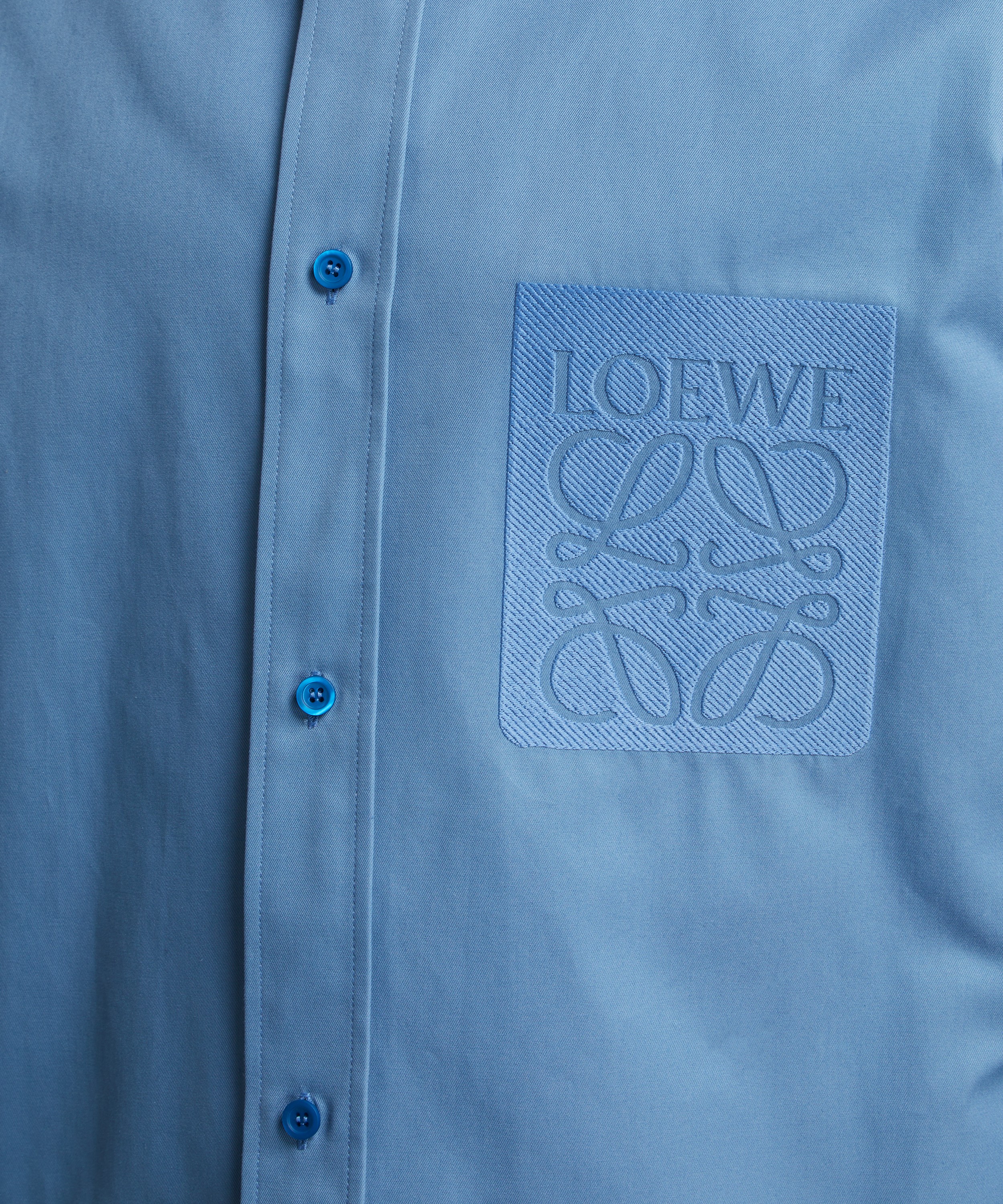 Loewe - Cotton Twill Anagram Shirt image number 4