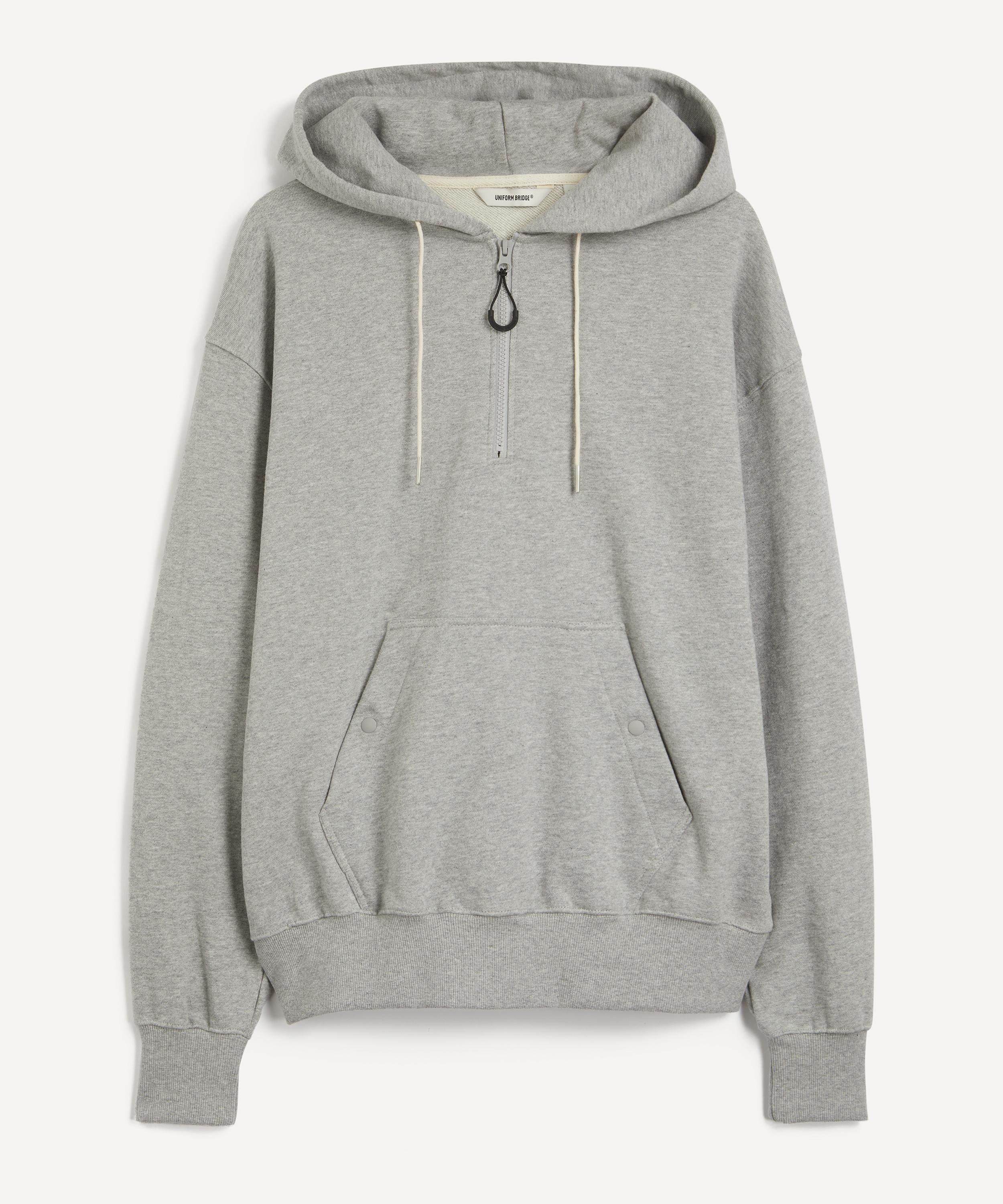 Uniform Bridge - Heavy Sweat Half Zip Hoodie