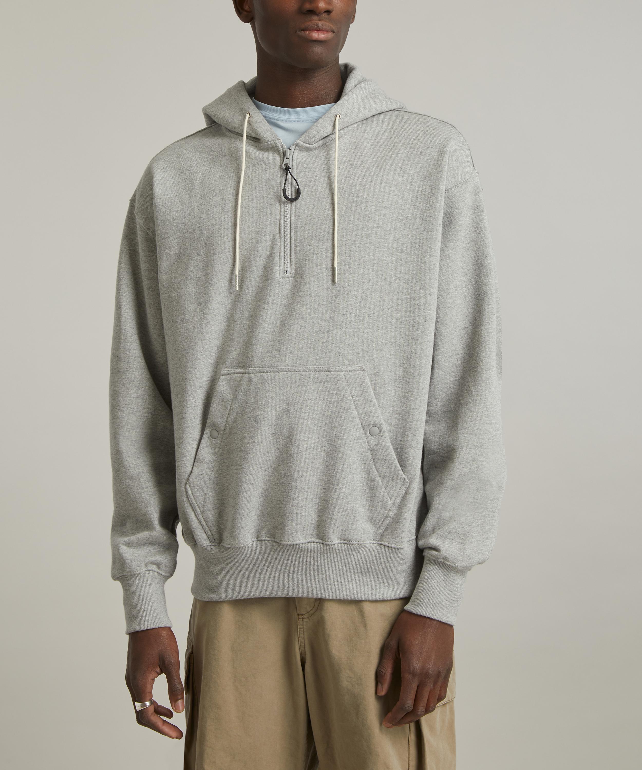 Uniform Bridge - Heavy Sweat Half Zip Hoodie image number 2