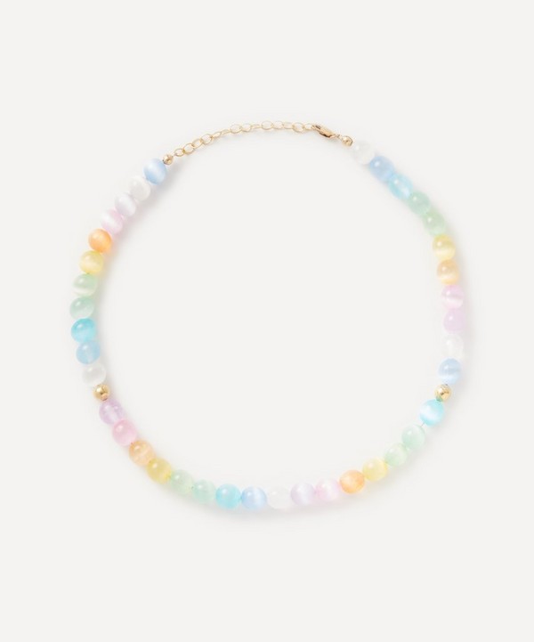 AURUM + GREY - Bonbons Beaded Necklace image number null