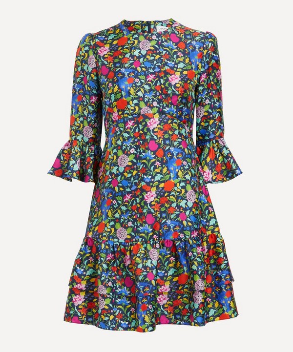 Liberty - Garden of Adonis Gala Short Silk Dress