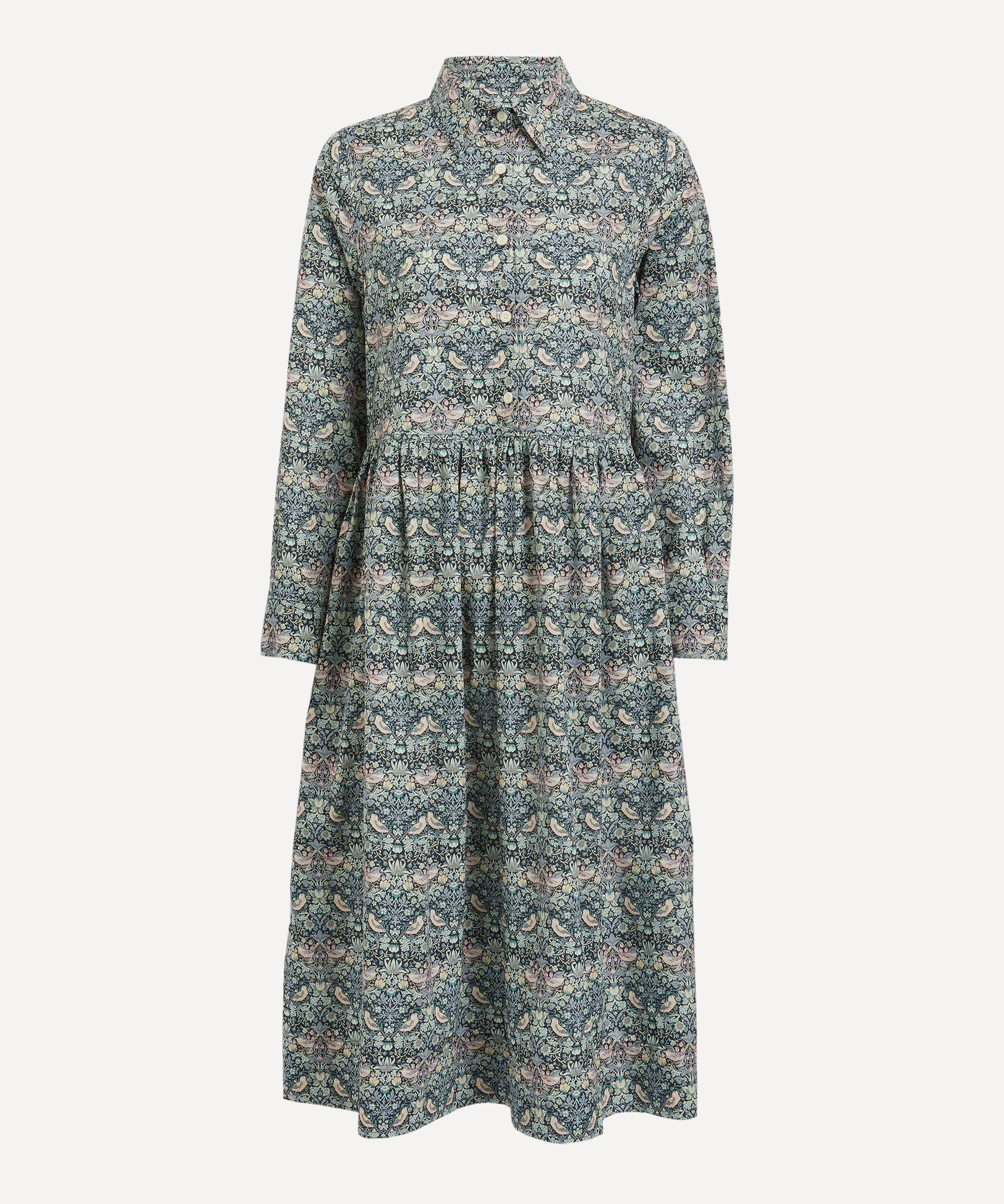 Liberty Strawberry Thief Tana Lawn™ Cotton Gallery Shirtdress | Liberty