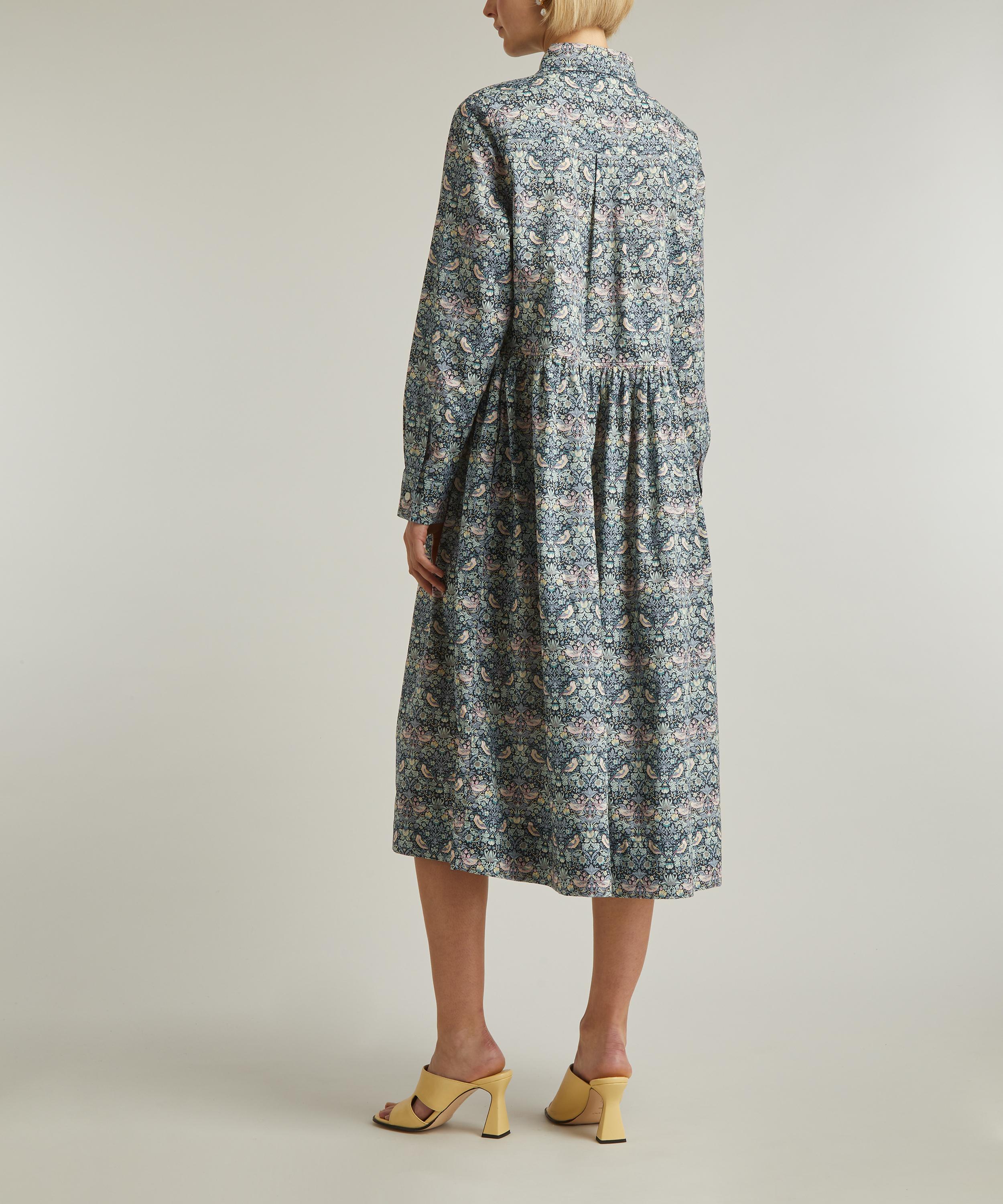 Liberty - Strawberry Thief Tana Lawn™ Cotton Gallery Shirtdress image number 3